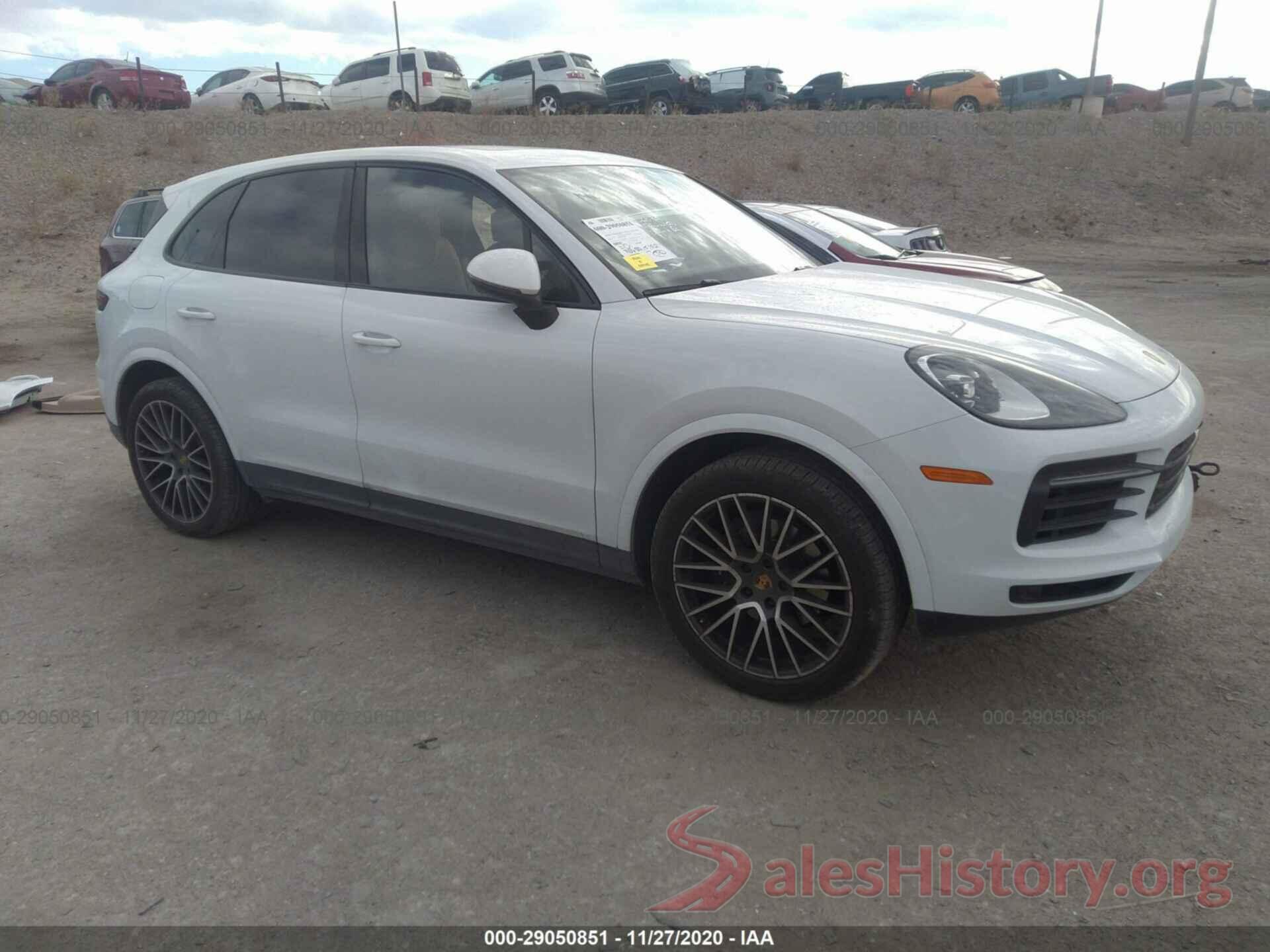 WP1AA2AY5KDA17887 2019 PORSCHE CAYENNE