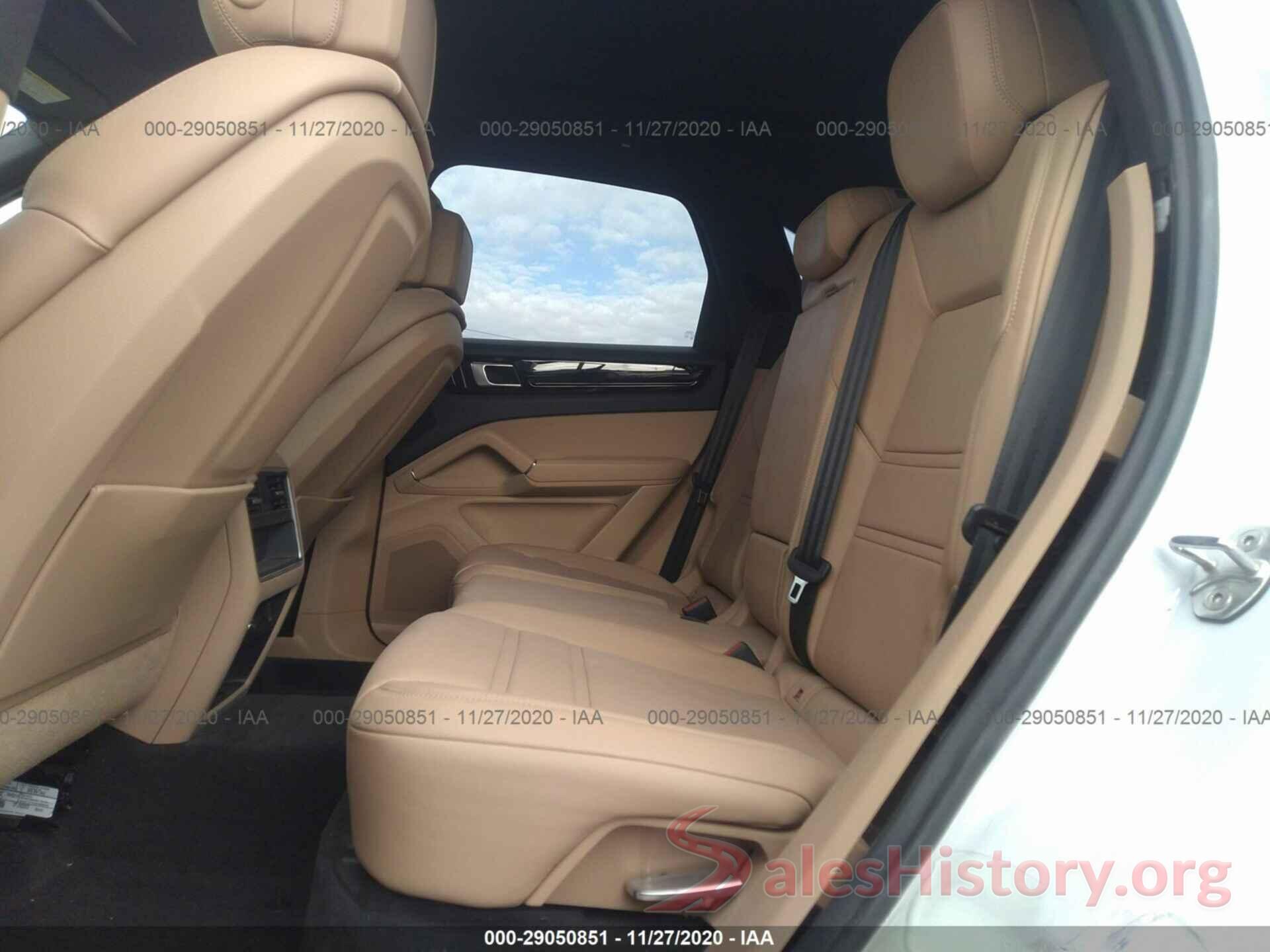 WP1AA2AY5KDA17887 2019 PORSCHE CAYENNE