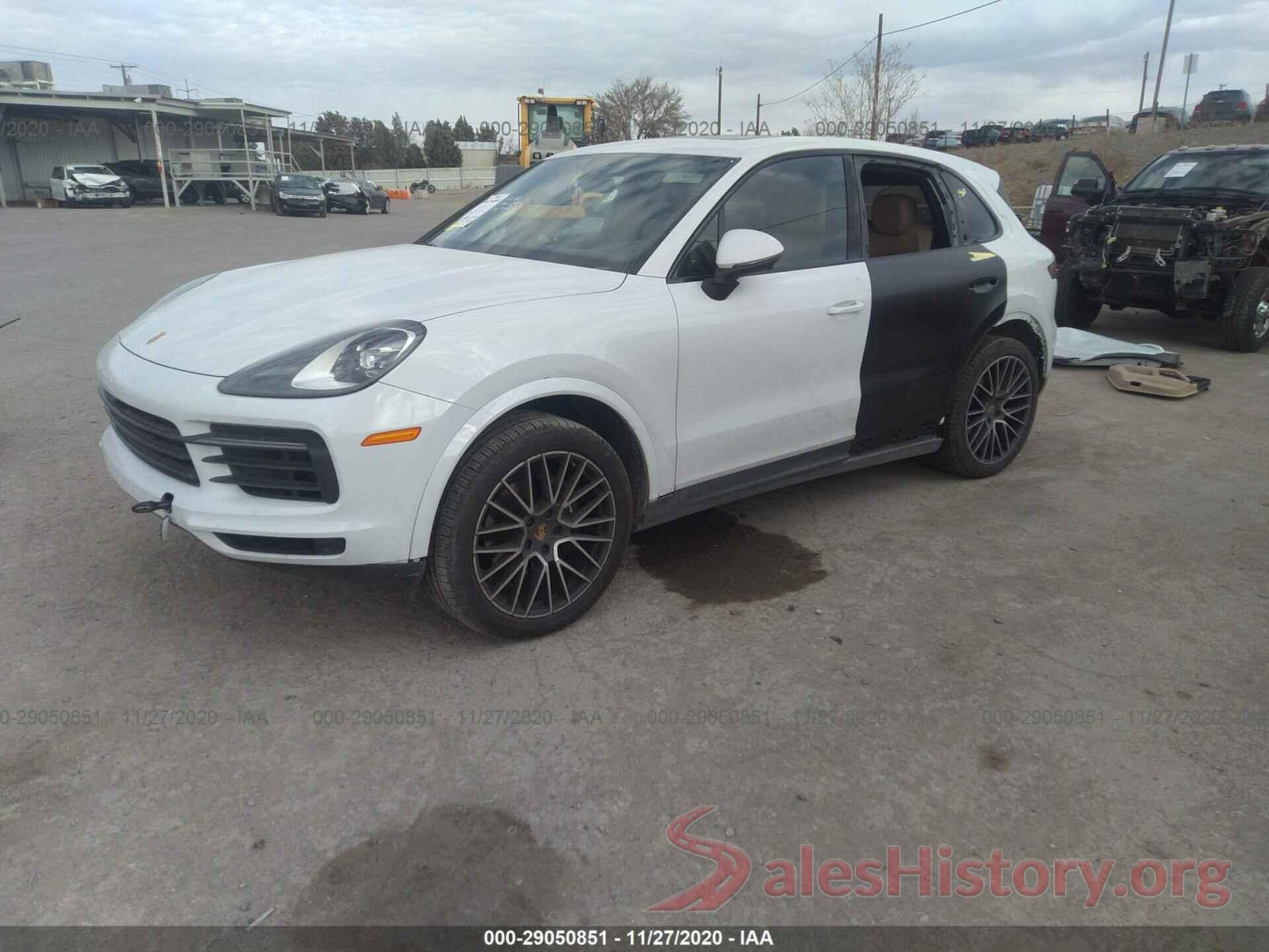 WP1AA2AY5KDA17887 2019 PORSCHE CAYENNE