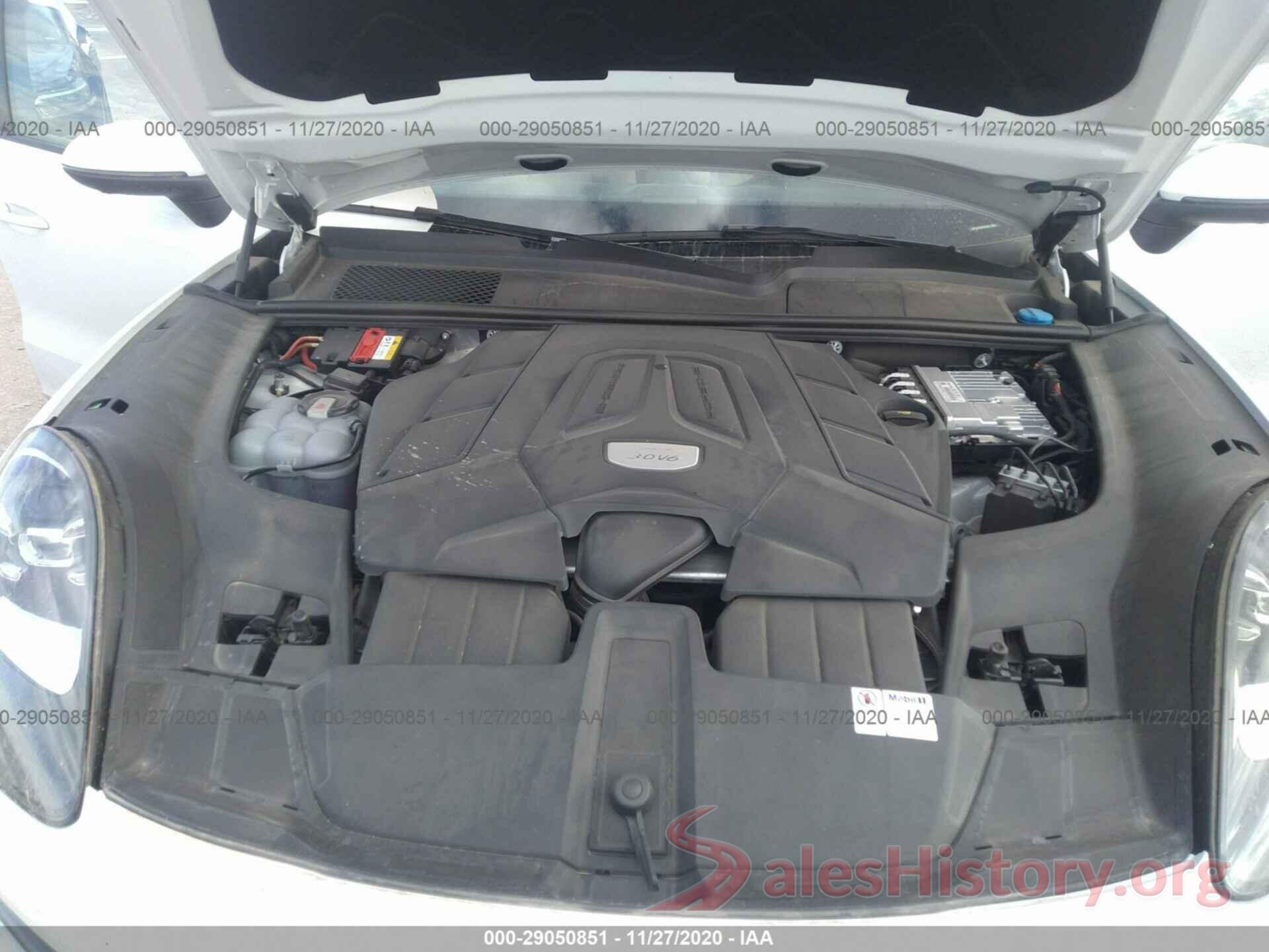 WP1AA2AY5KDA17887 2019 PORSCHE CAYENNE