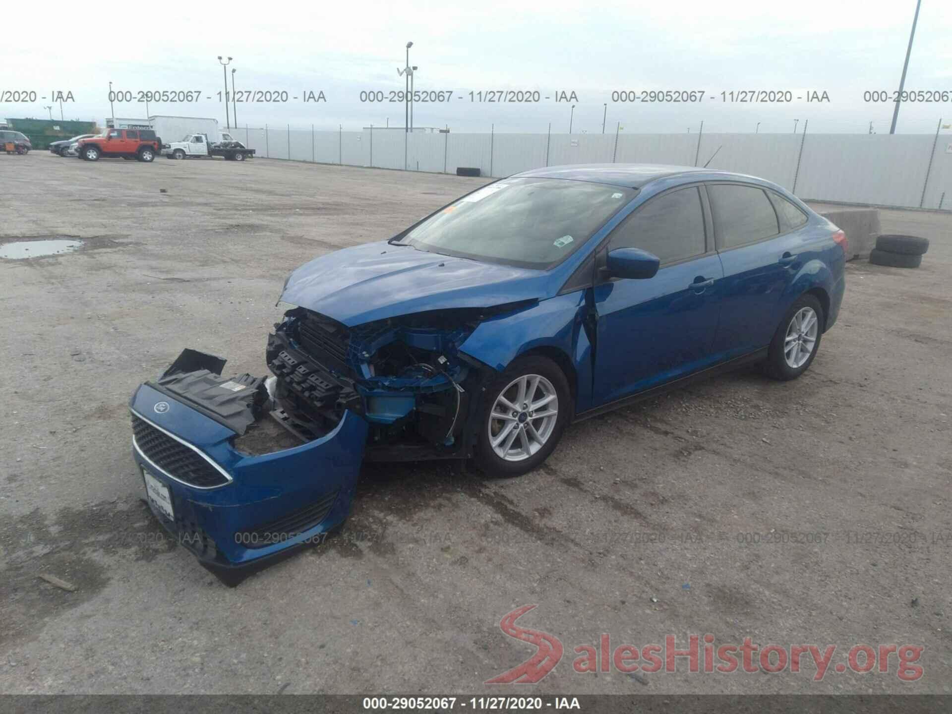 1FADP3F22JL302273 2018 FORD FOCUS