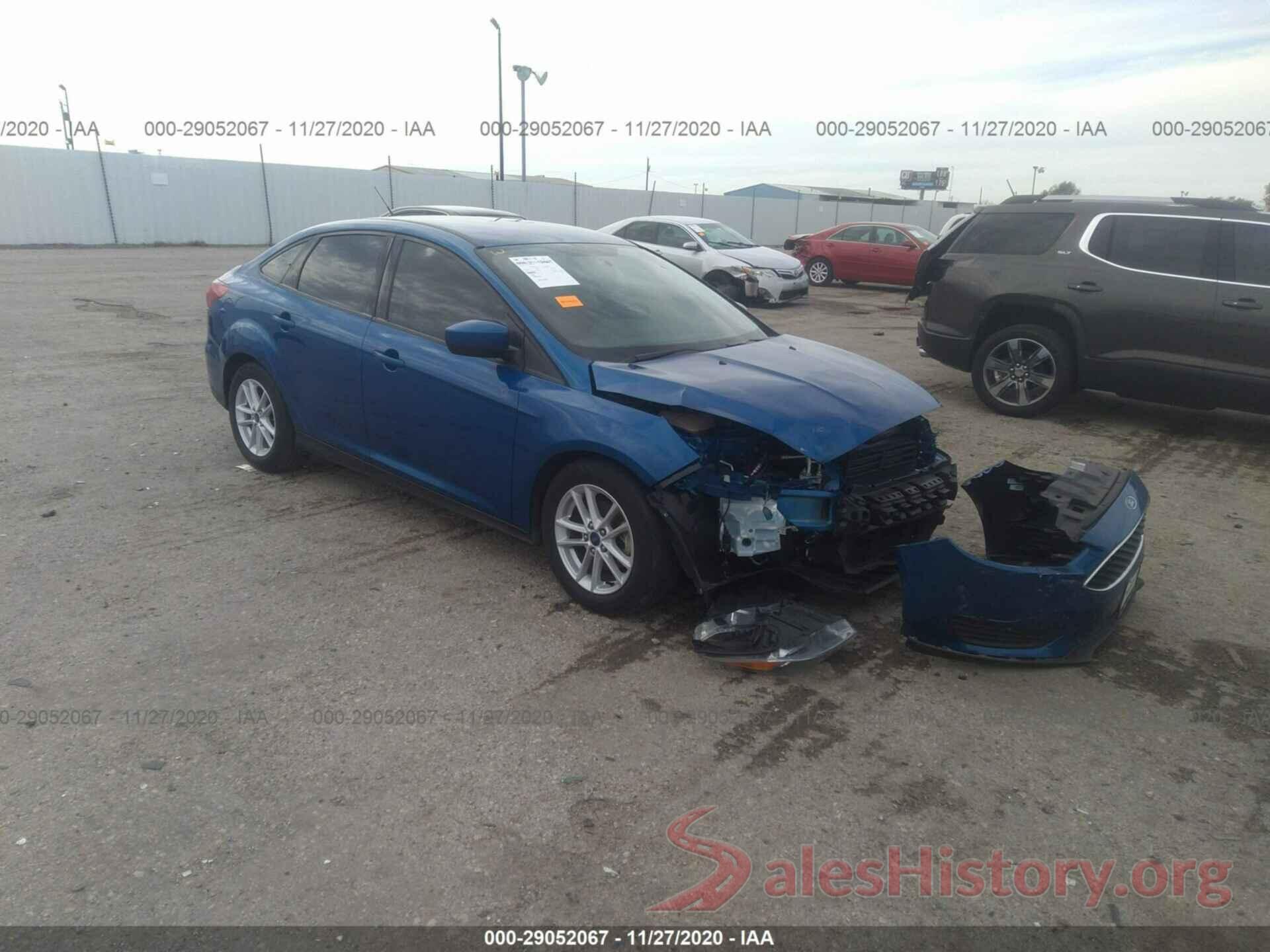 1FADP3F22JL302273 2018 FORD FOCUS