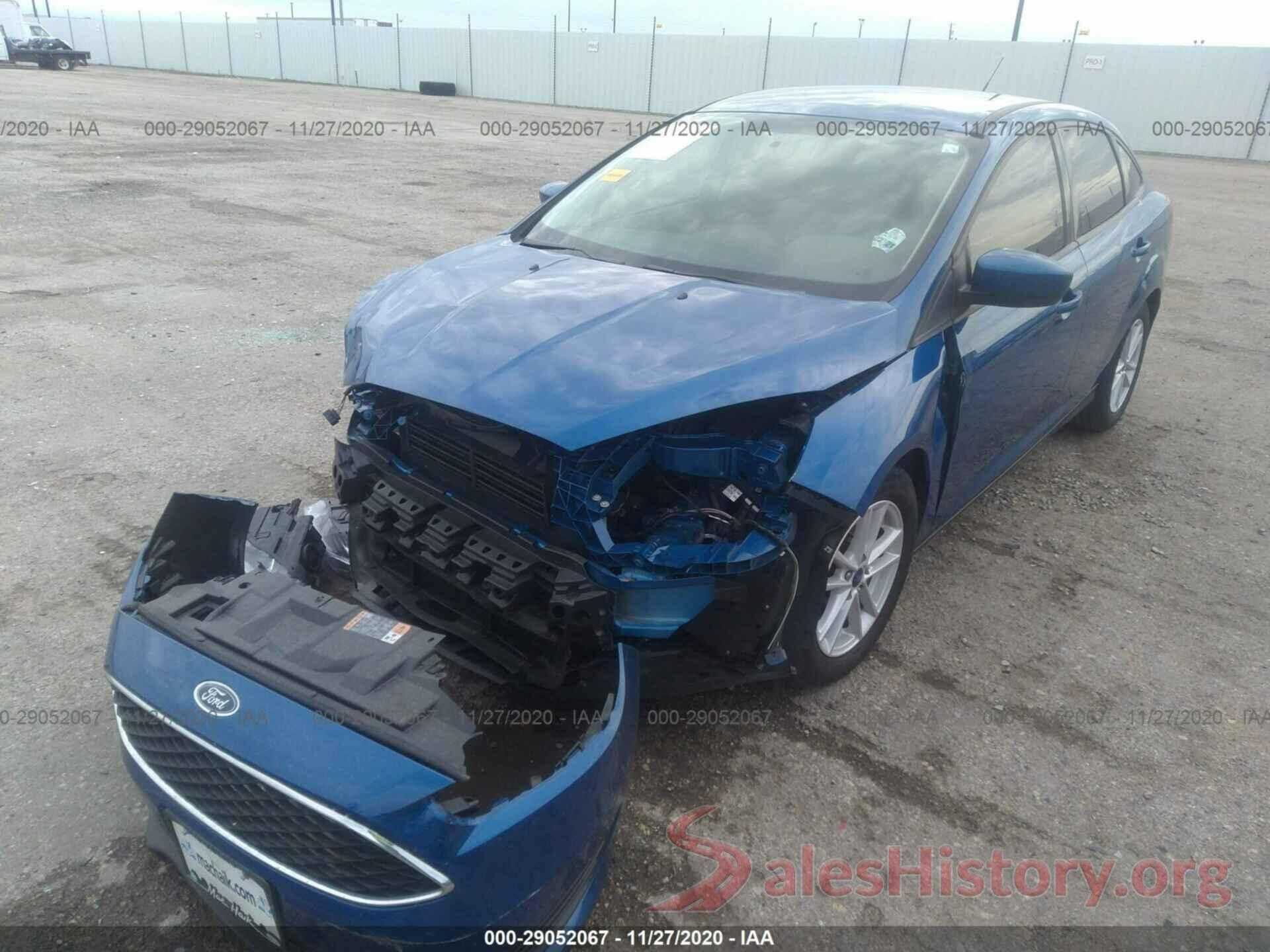 1FADP3F22JL302273 2018 FORD FOCUS