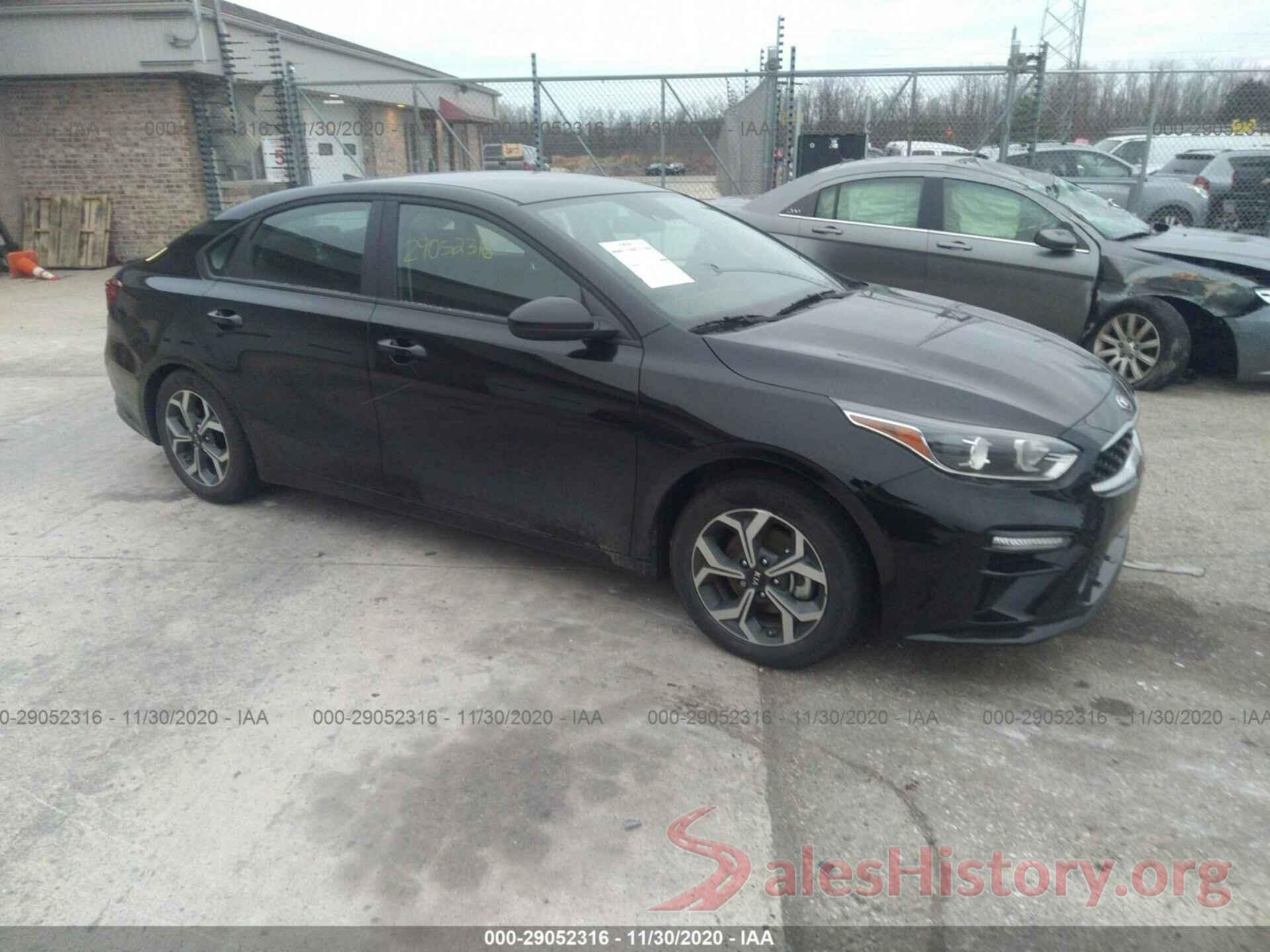 3KPF24AD3LE215381 2020 KIA FORTE