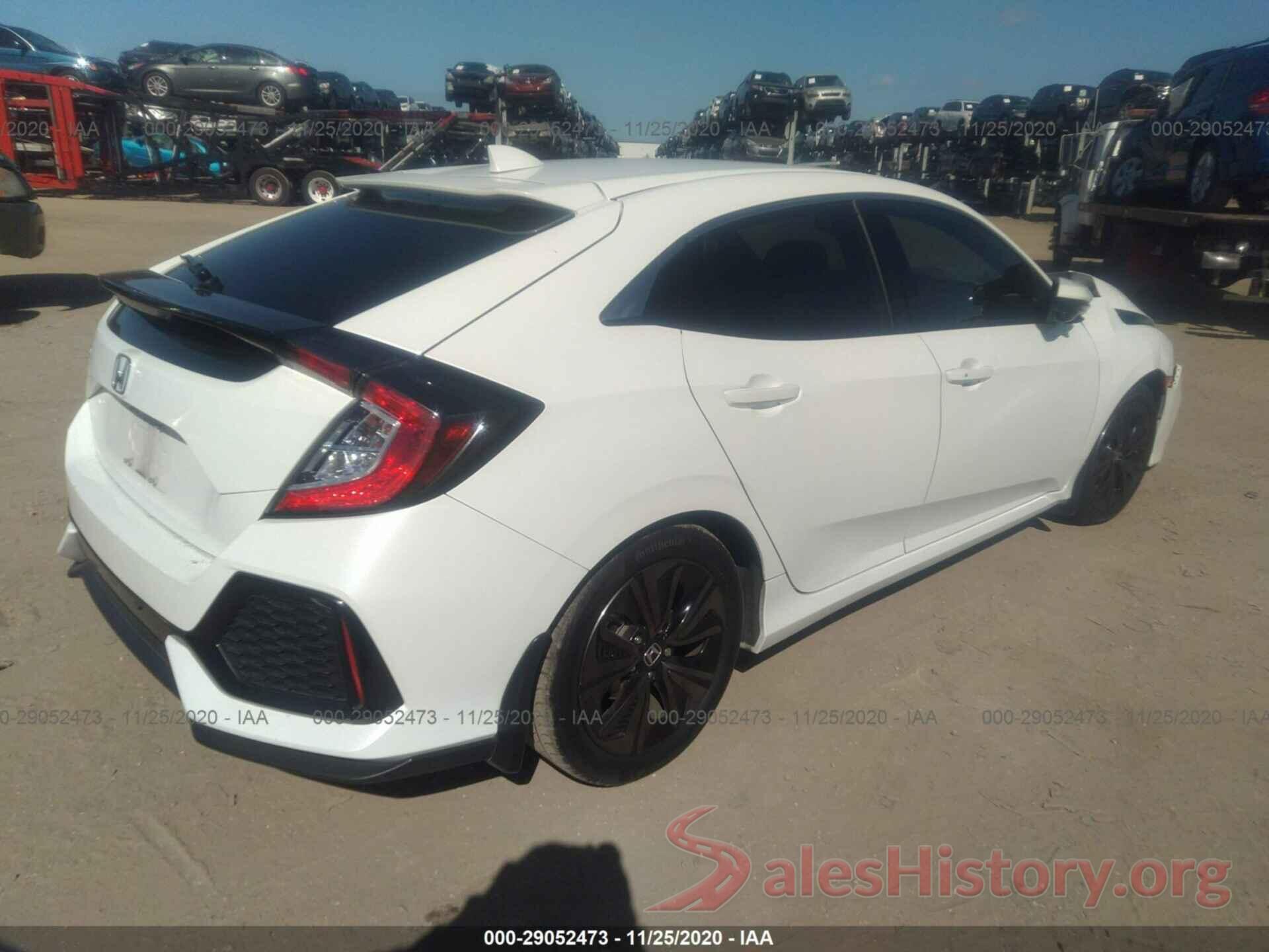 SHHFK7H77JU200826 2018 HONDA CIVIC HATCHBACK