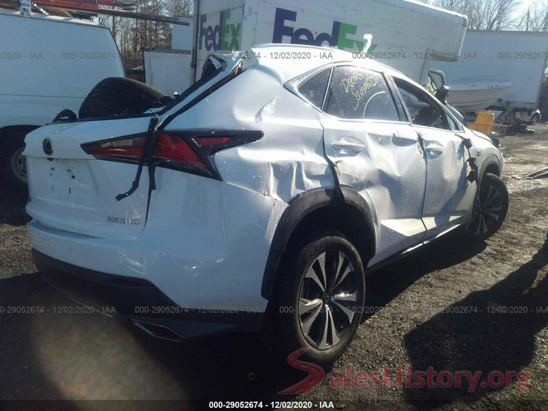 JTJSARDZ3L5011789 2020 LEXUS NX