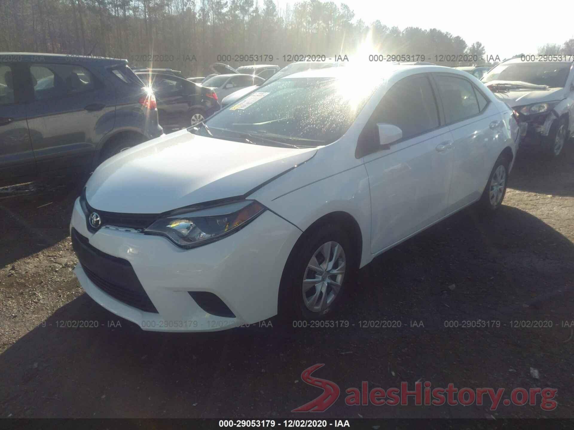 5YFBURHE2GP460438 2016 TOYOTA COROLLA