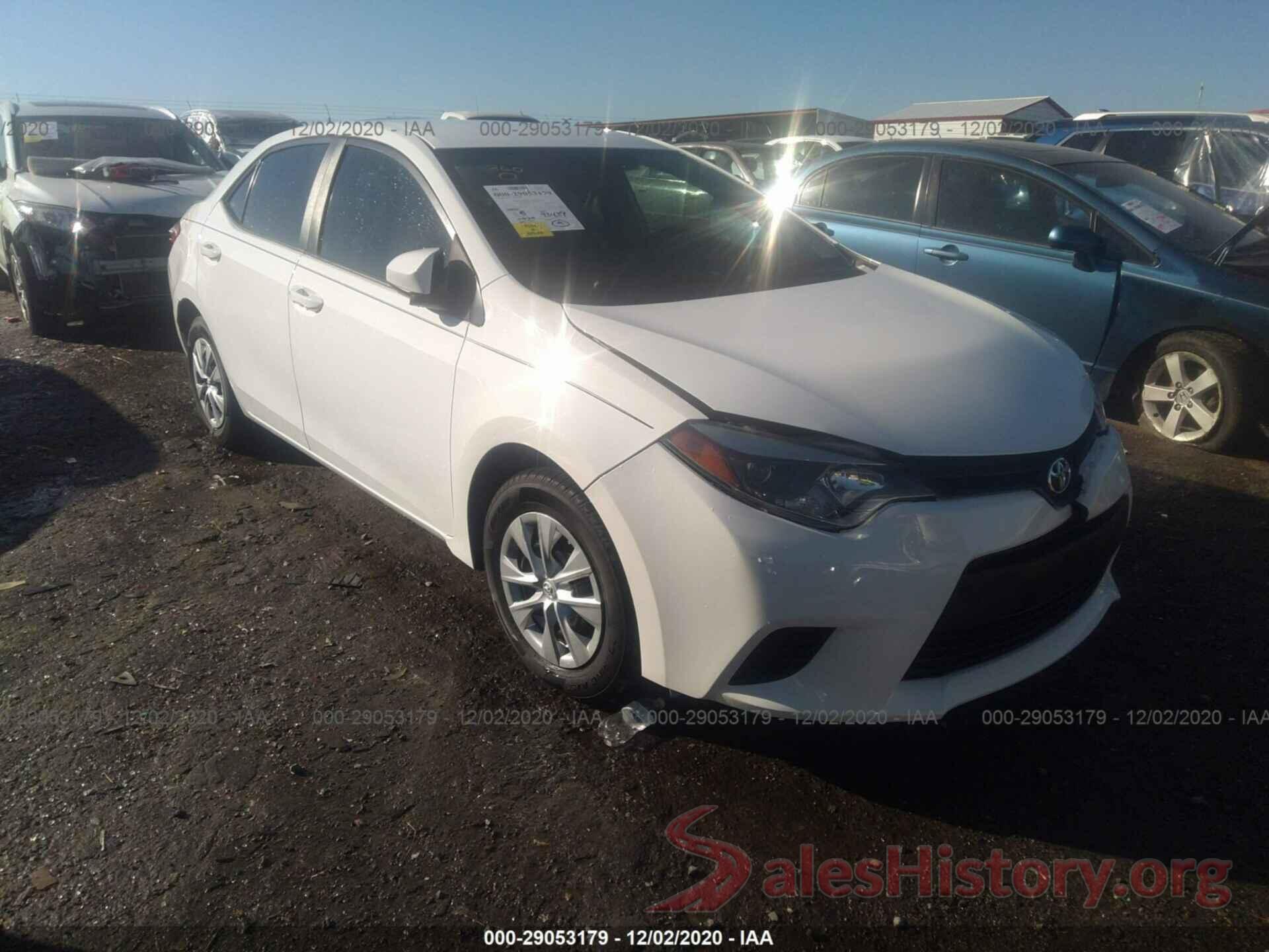 5YFBURHE2GP460438 2016 TOYOTA COROLLA