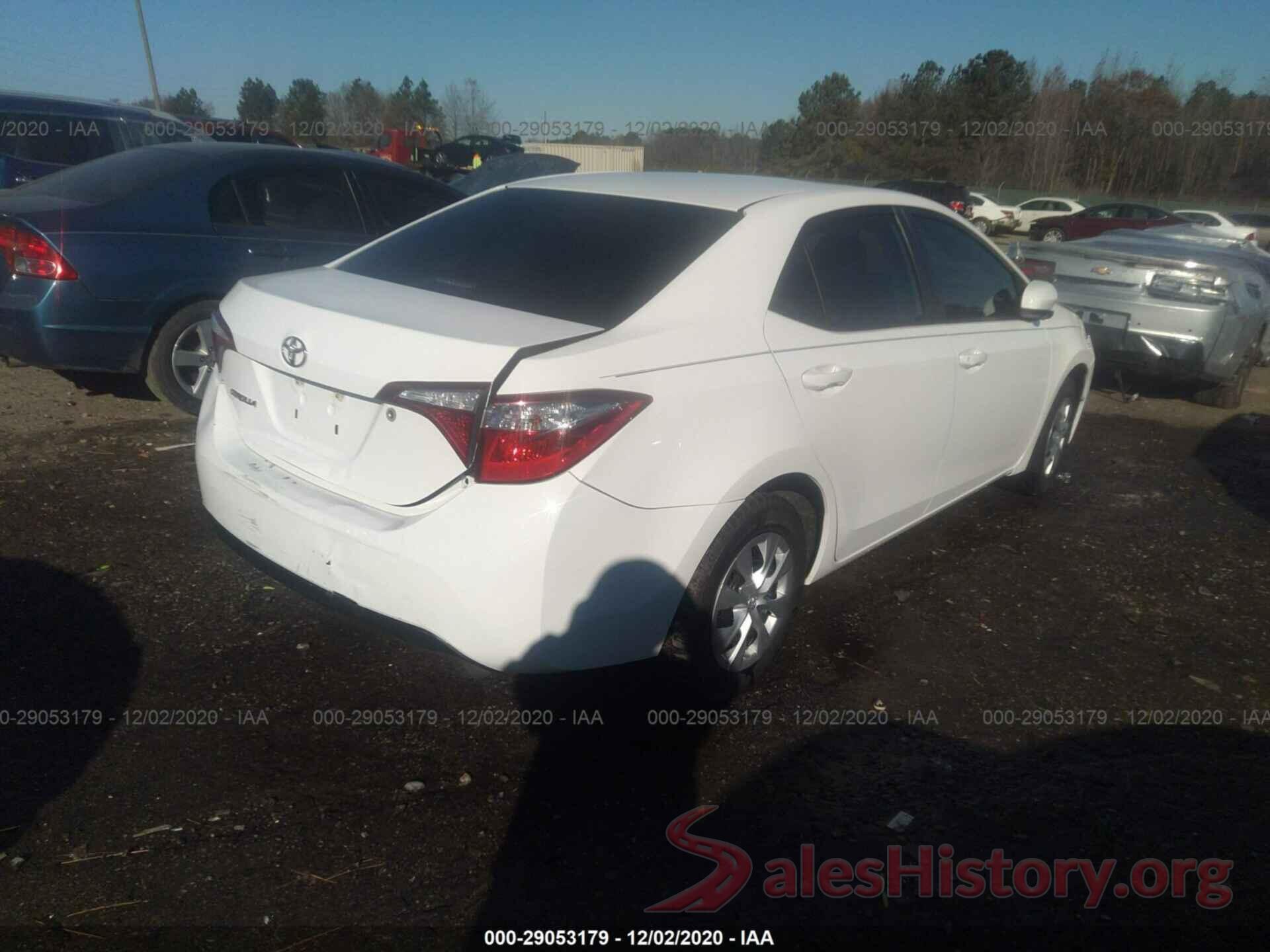 5YFBURHE2GP460438 2016 TOYOTA COROLLA