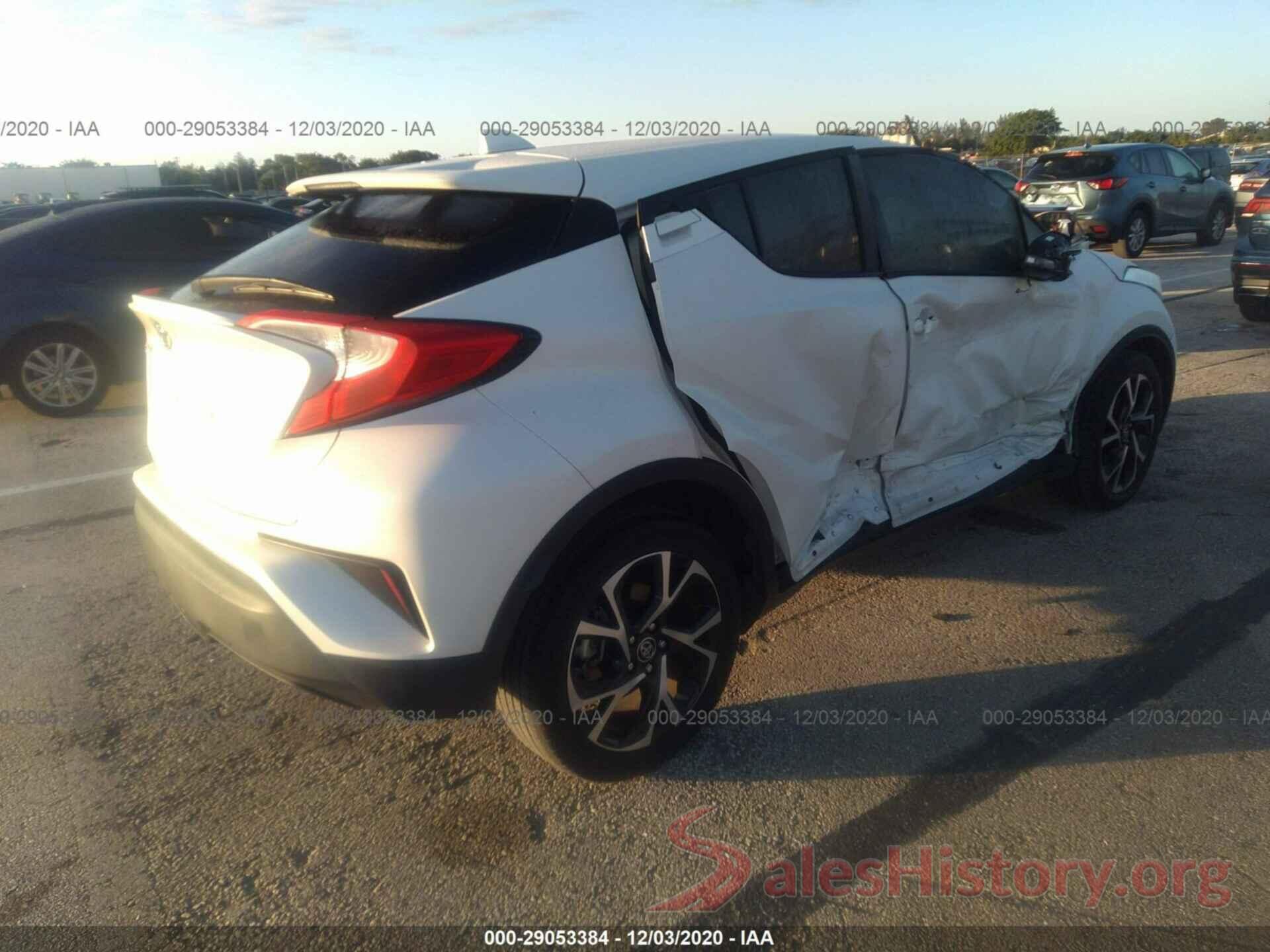 NMTKHMBX7KR083850 2019 TOYOTA C-HR