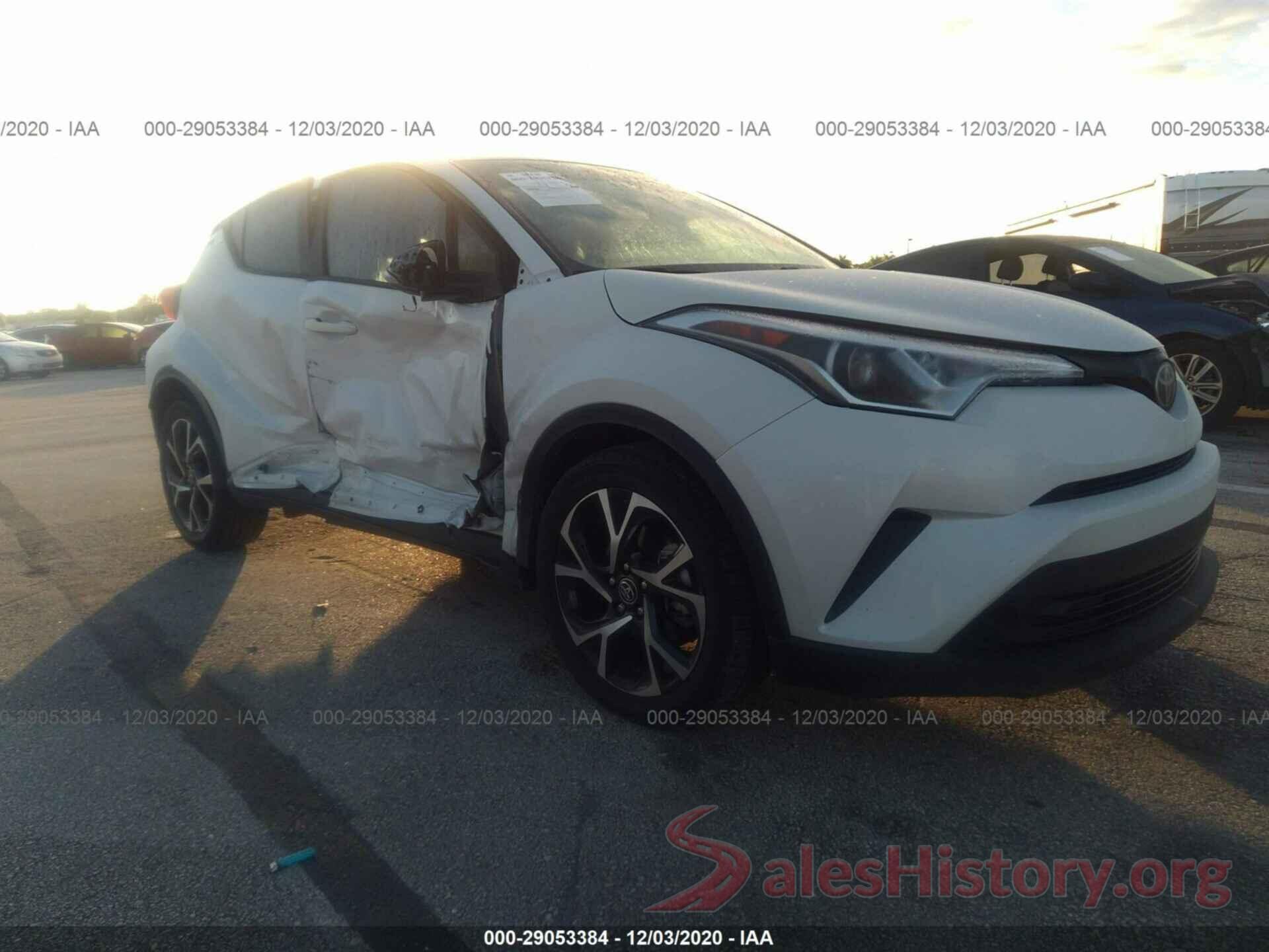 NMTKHMBX7KR083850 2019 TOYOTA C-HR