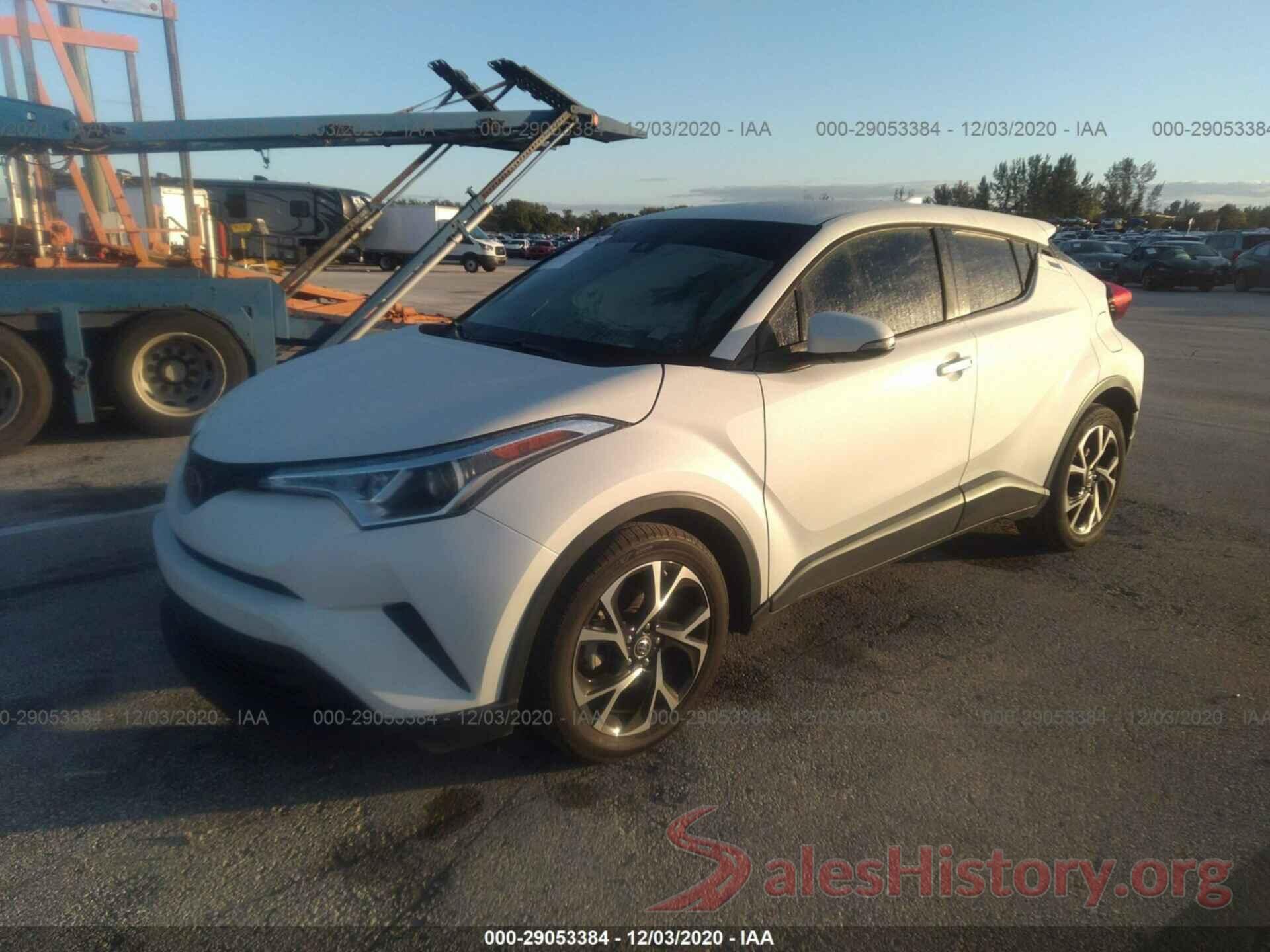 NMTKHMBX7KR083850 2019 TOYOTA C-HR