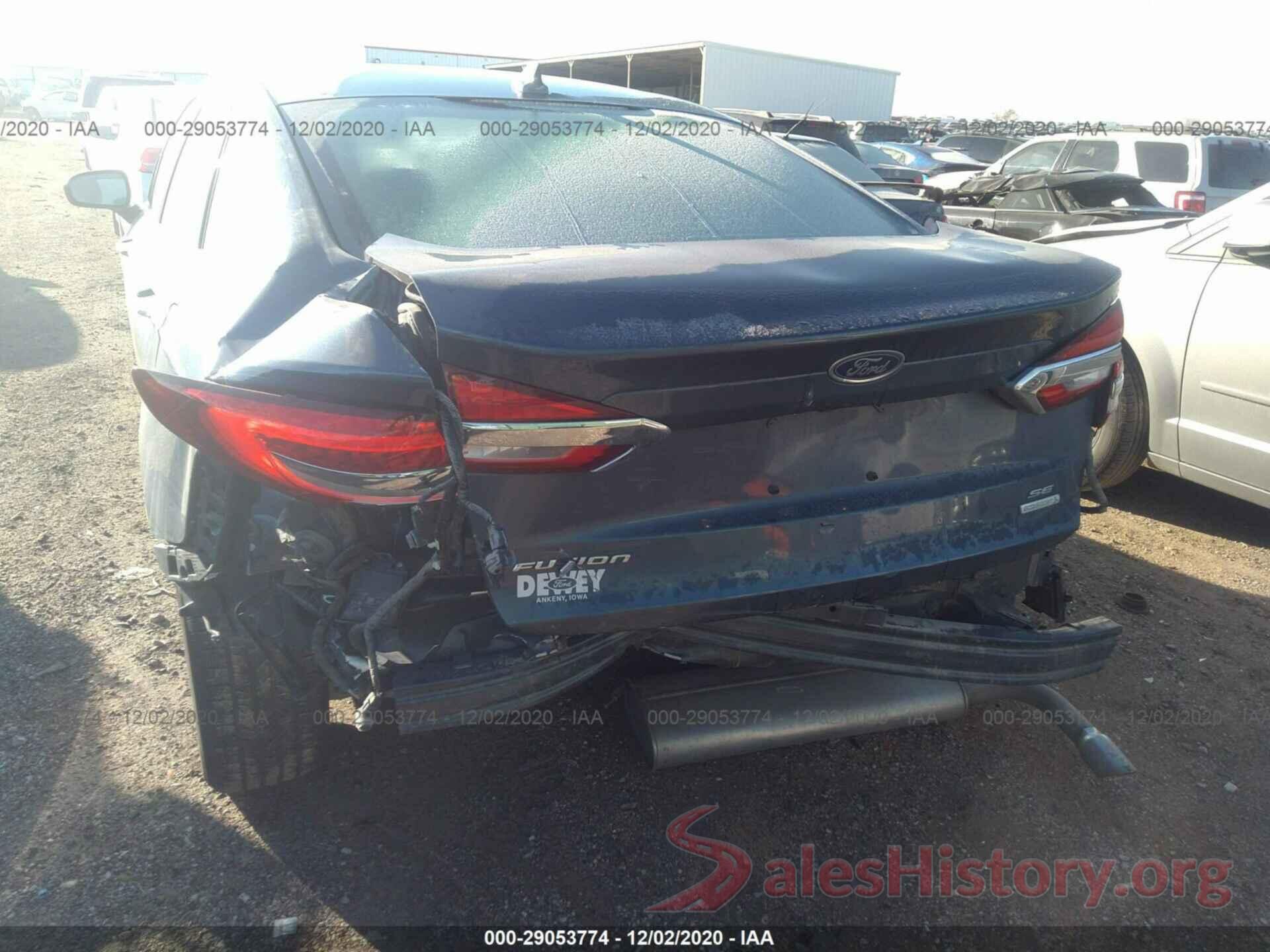 3FA6P0HD1KR172074 2019 FORD FUSION