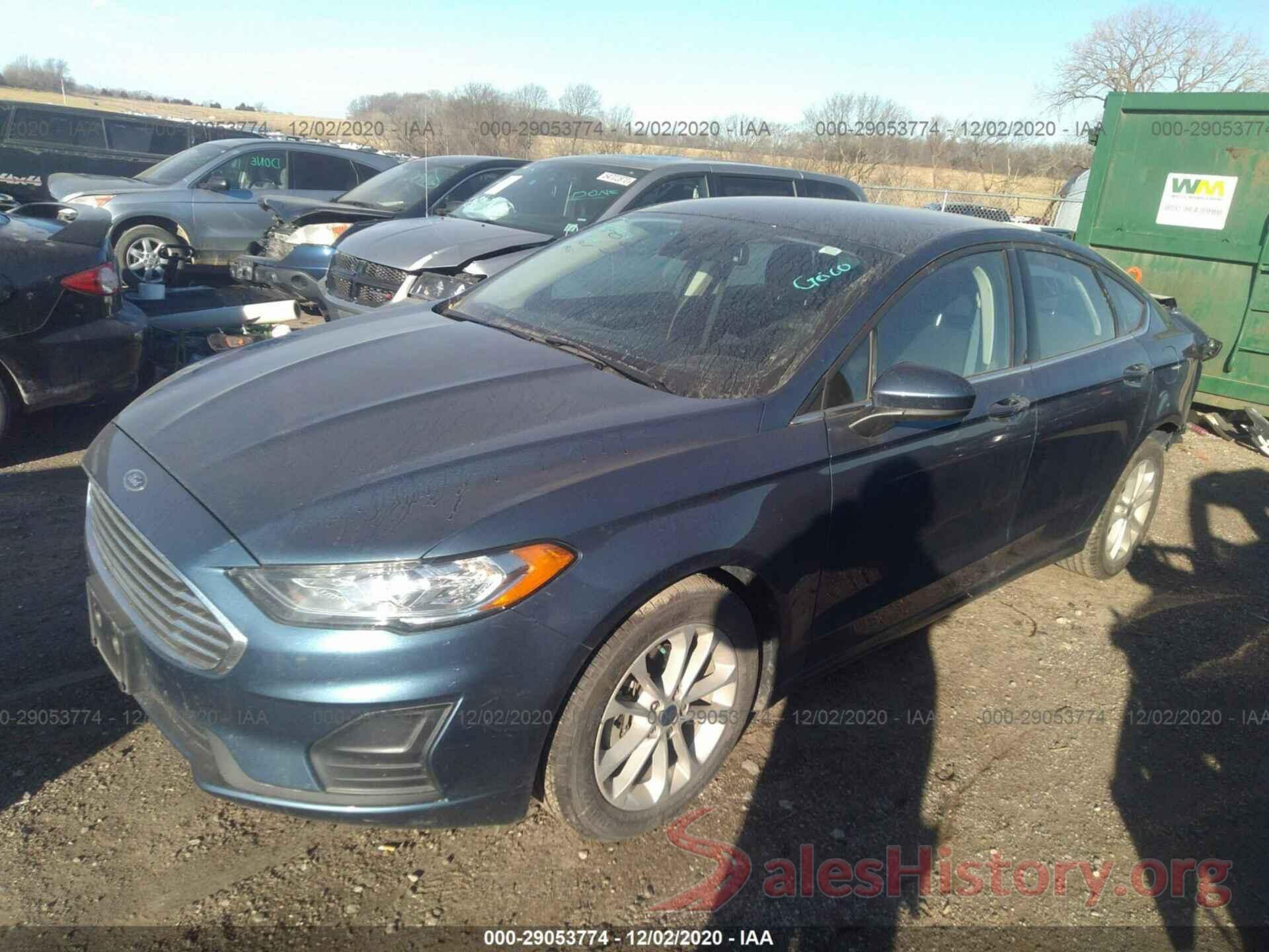 3FA6P0HD1KR172074 2019 FORD FUSION