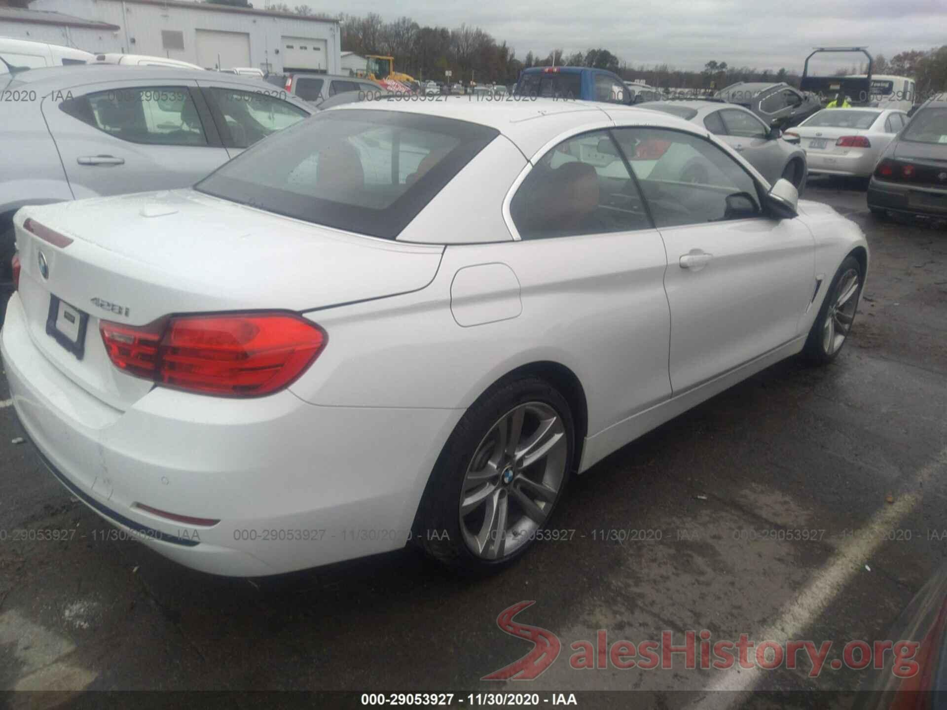 WBA3T1C54GP823465 2016 BMW 4 SERIES