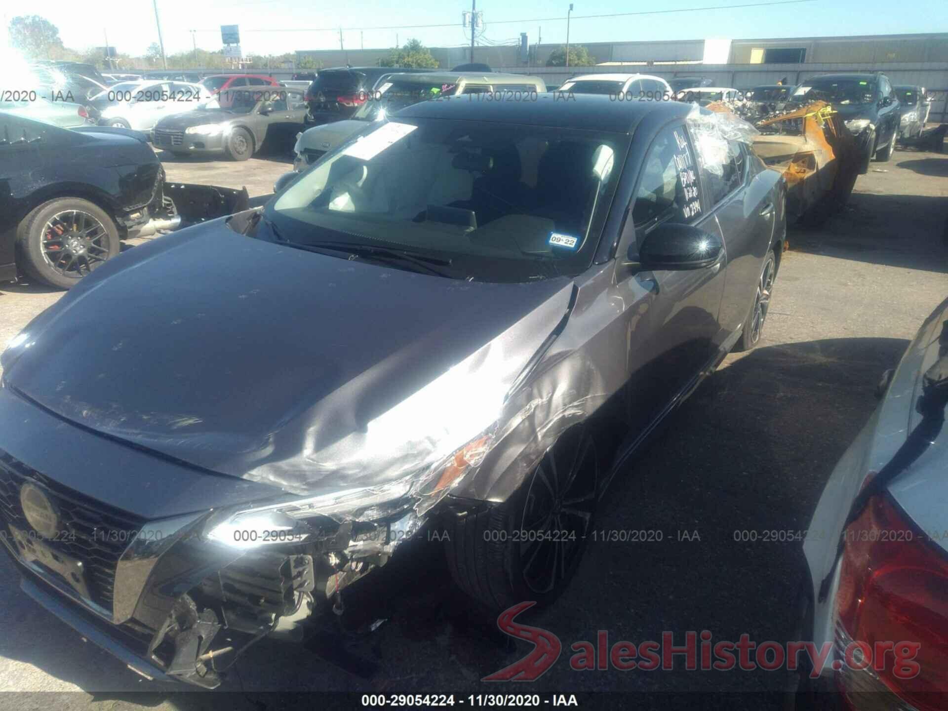 3N1AB8DV1LY272394 2020 NISSAN SENTRA