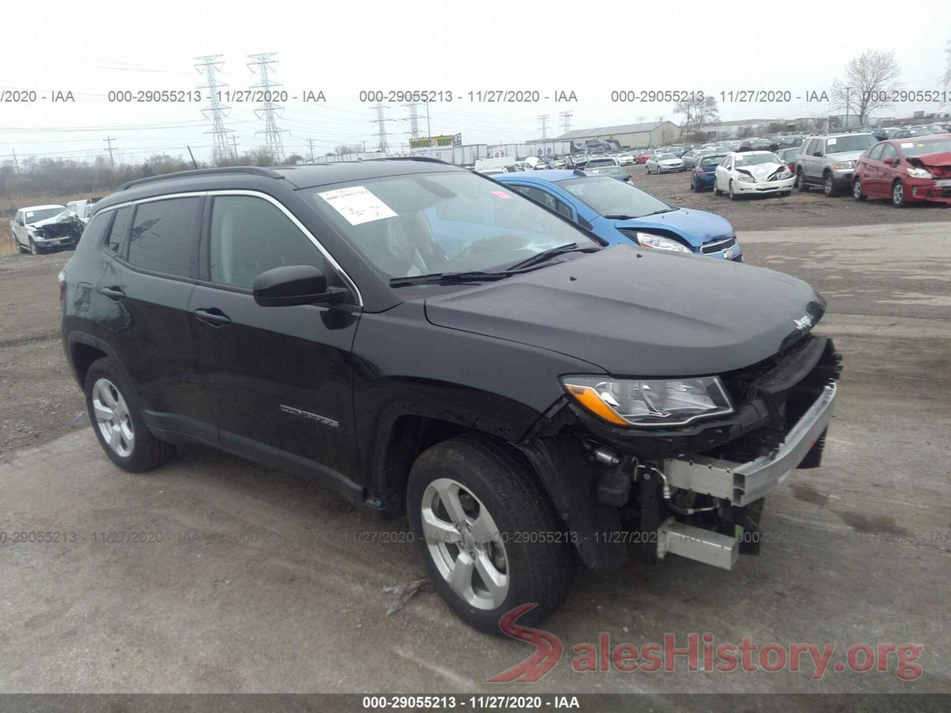 3C4NJDBB0LT116234 2020 JEEP COMPASS