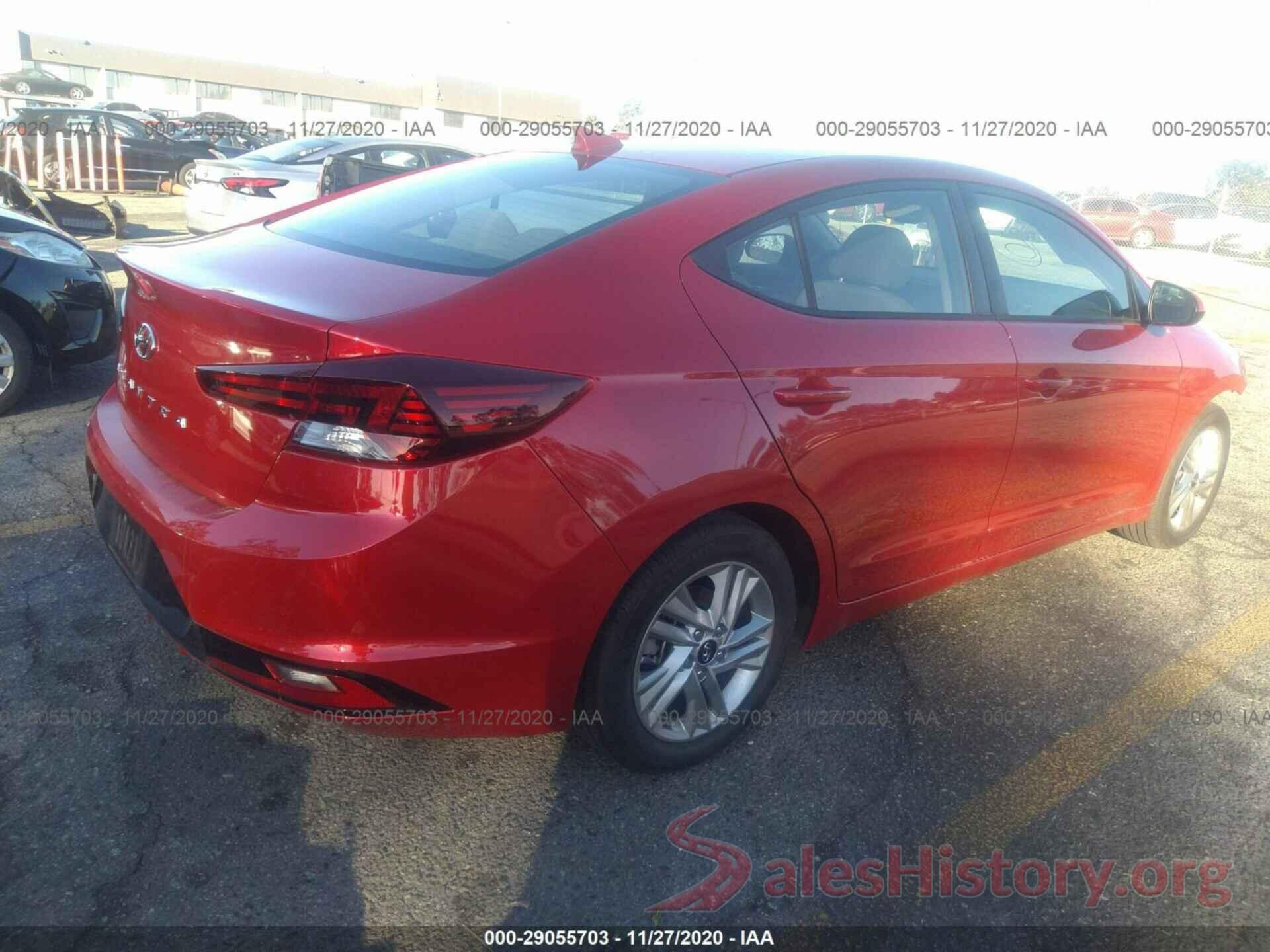 5NPD84LF1LH612071 2020 HYUNDAI ELANTRA