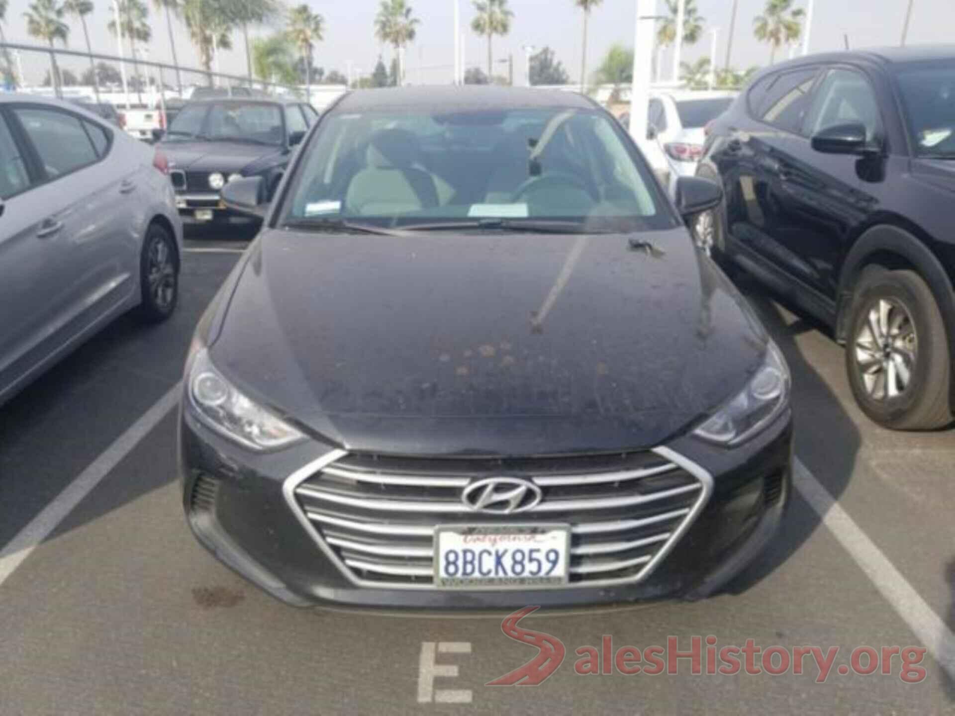 5NPD74LFXJH283676 2018 HYUNDAI ELANTRA