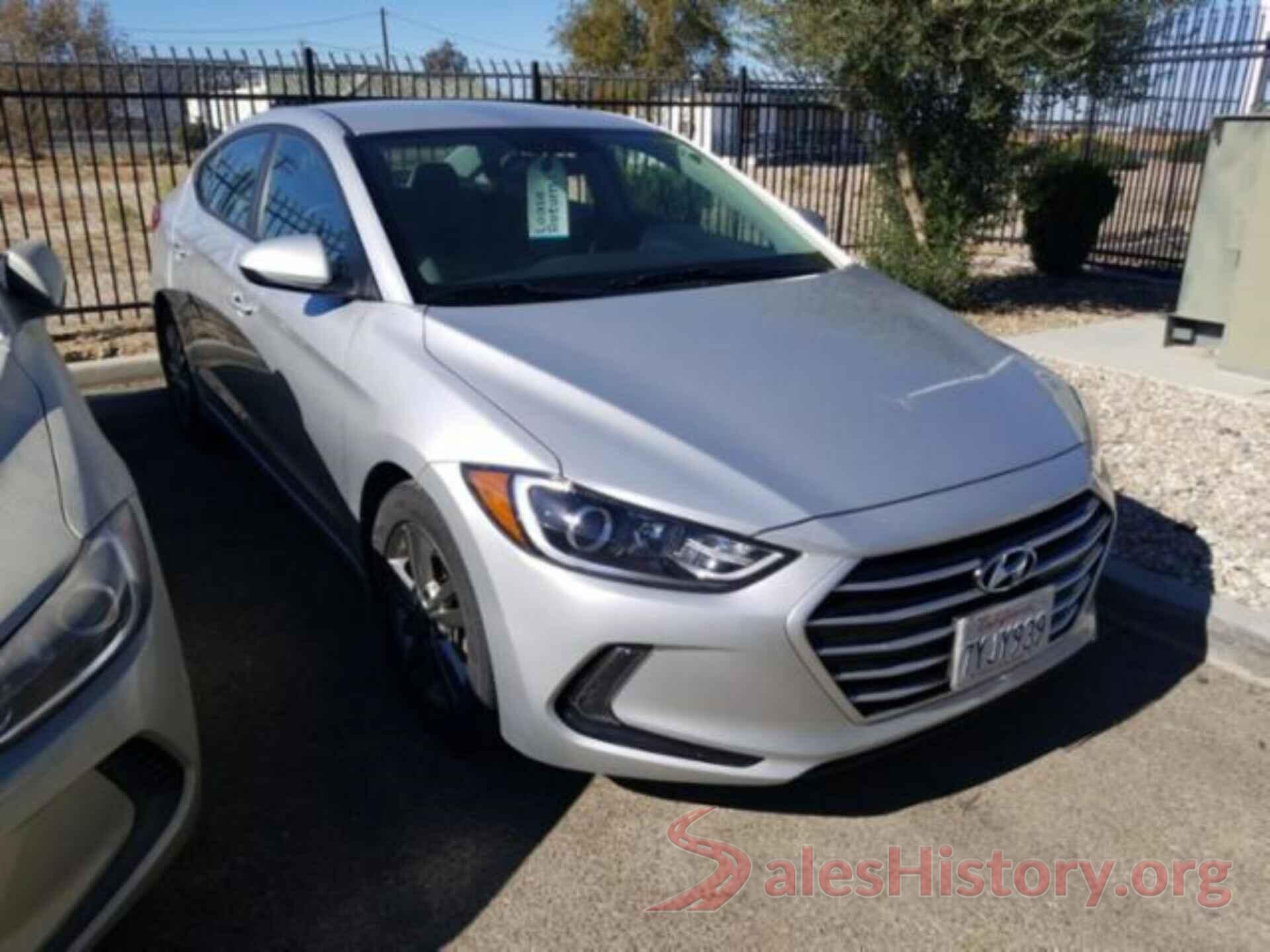 5NPD84LF7HH030872 2017 HYUNDAI ELANTRA