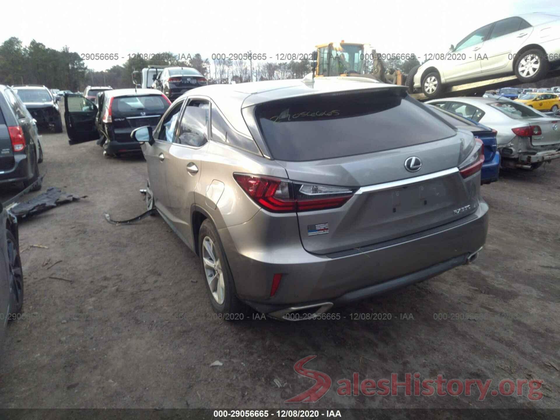 2T2BZMCA3HC122391 2017 LEXUS RX