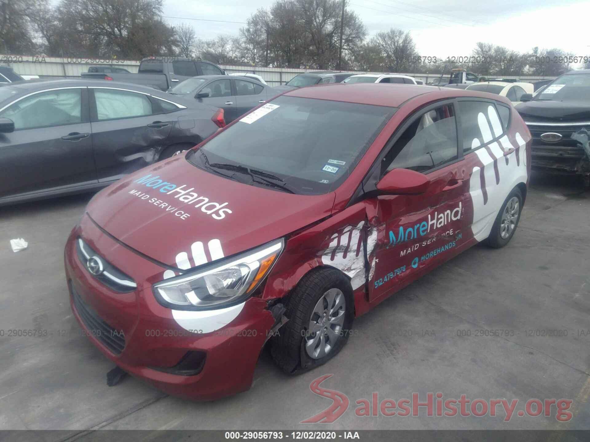 KMHCT5AE9HU365868 2017 HYUNDAI ACCENT