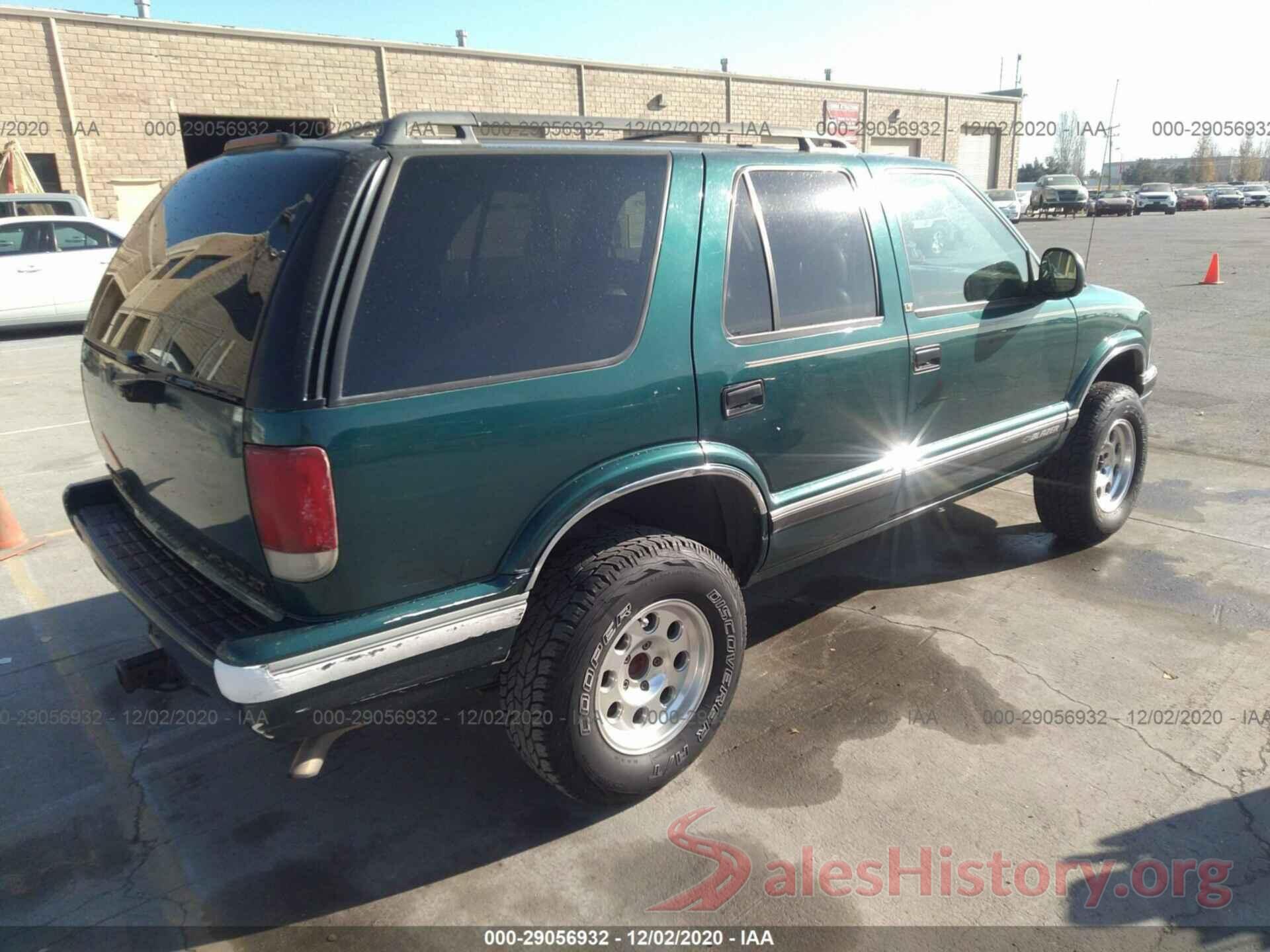 1GNDT13W6T2187288 1996 Chevrolet Blazer