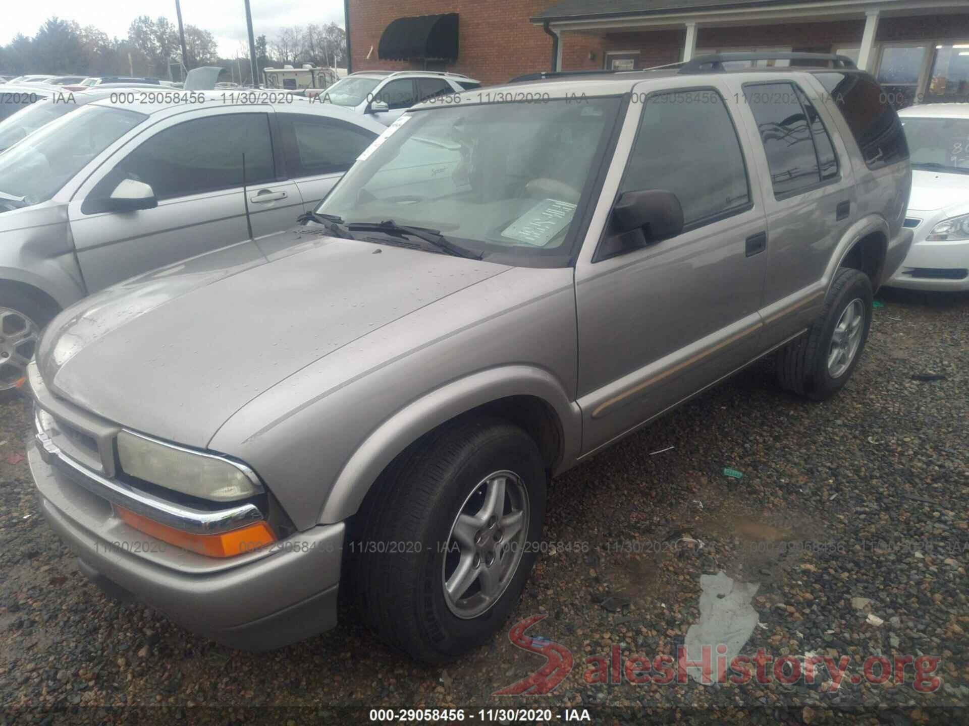 1GNCS13X34K153902 2004 CHEVROLET BLAZER