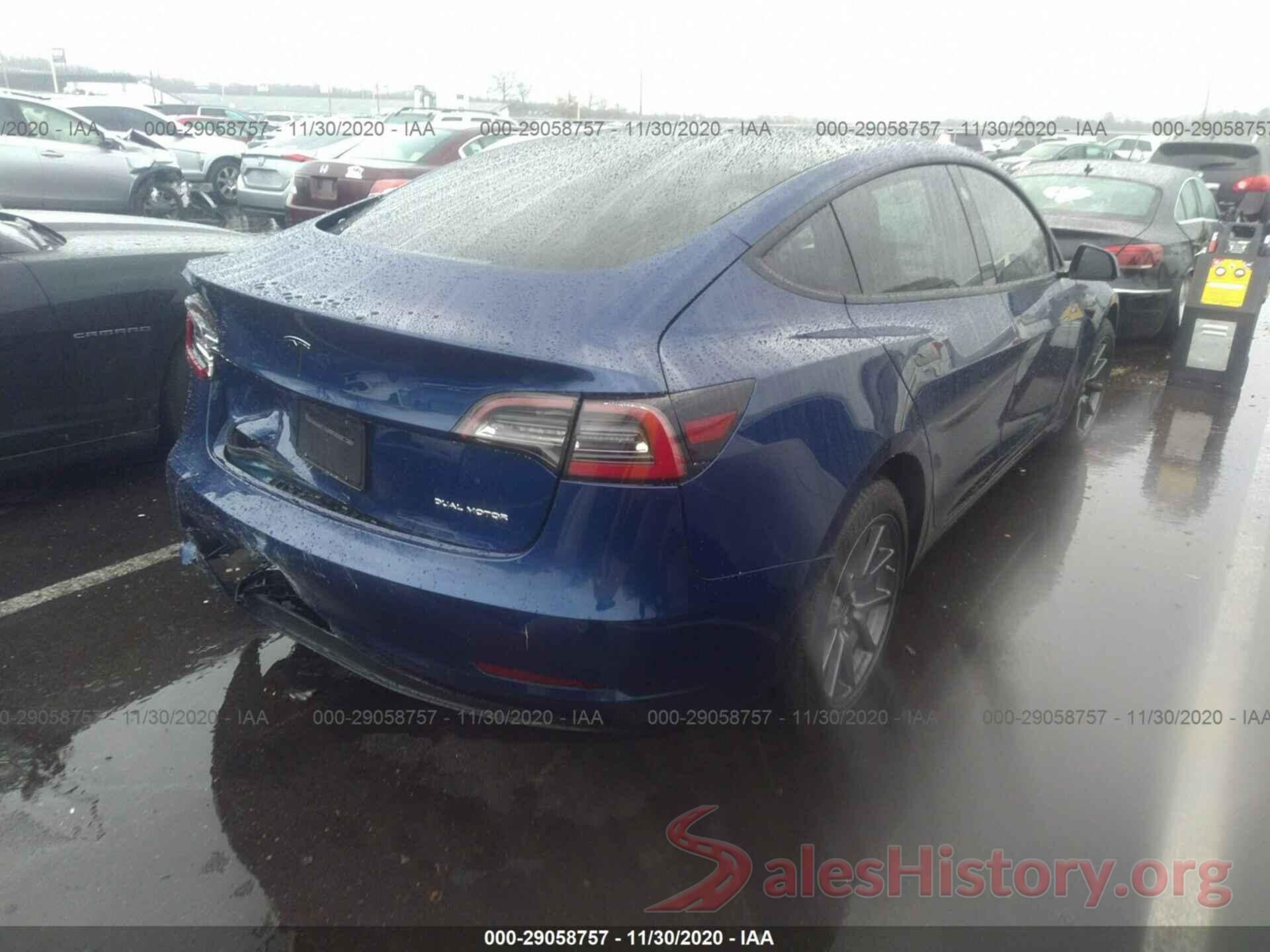 5YJ3E1EB5KF452836 2019 TESLA MODEL 3