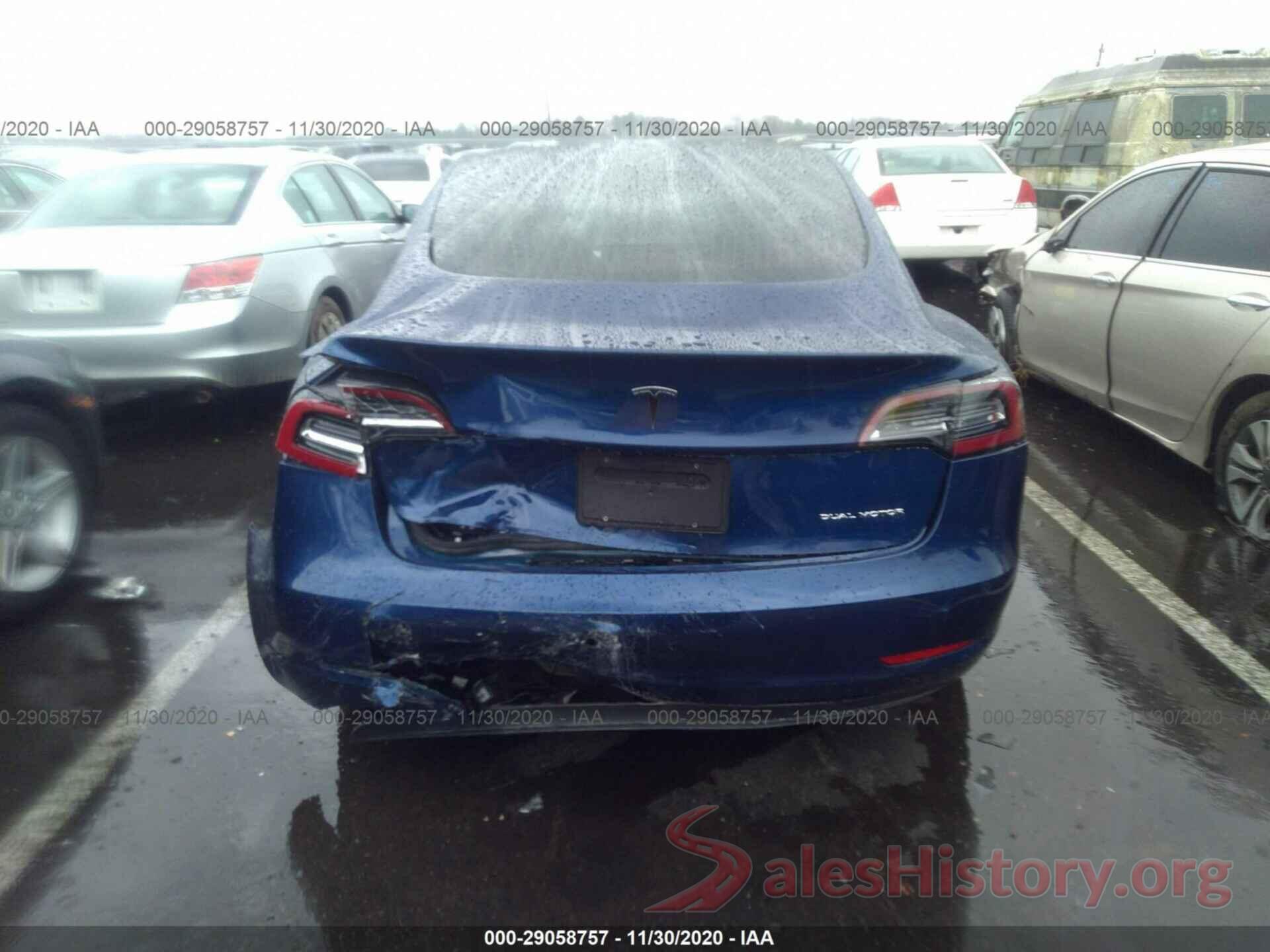 5YJ3E1EB5KF452836 2019 TESLA MODEL 3