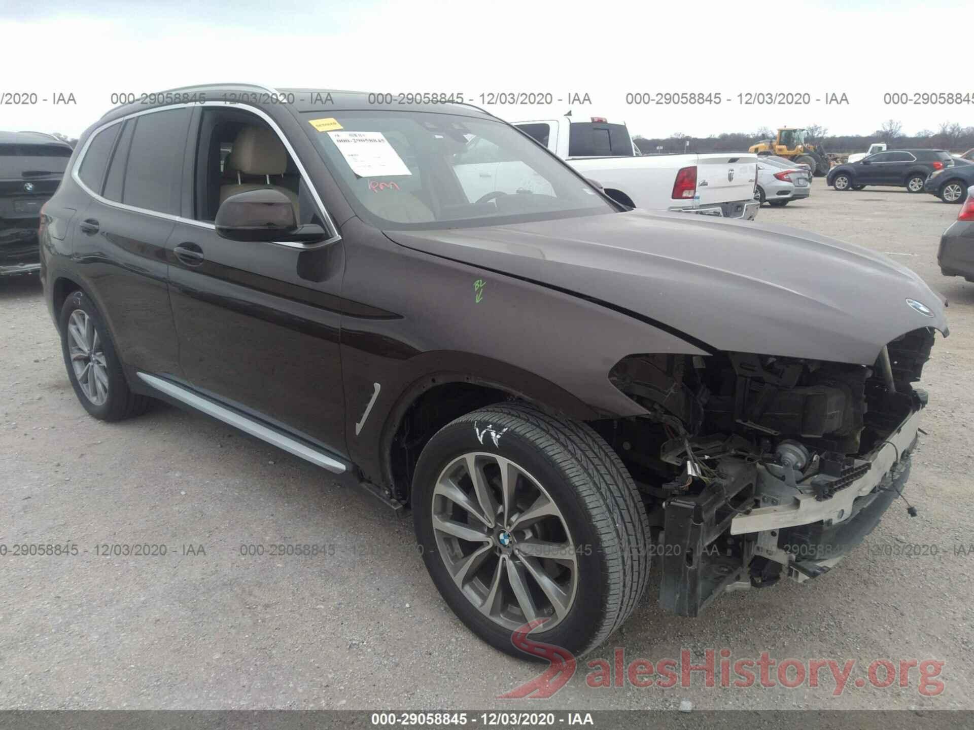 5UXTR7C59KLF32210 2019 BMW X3