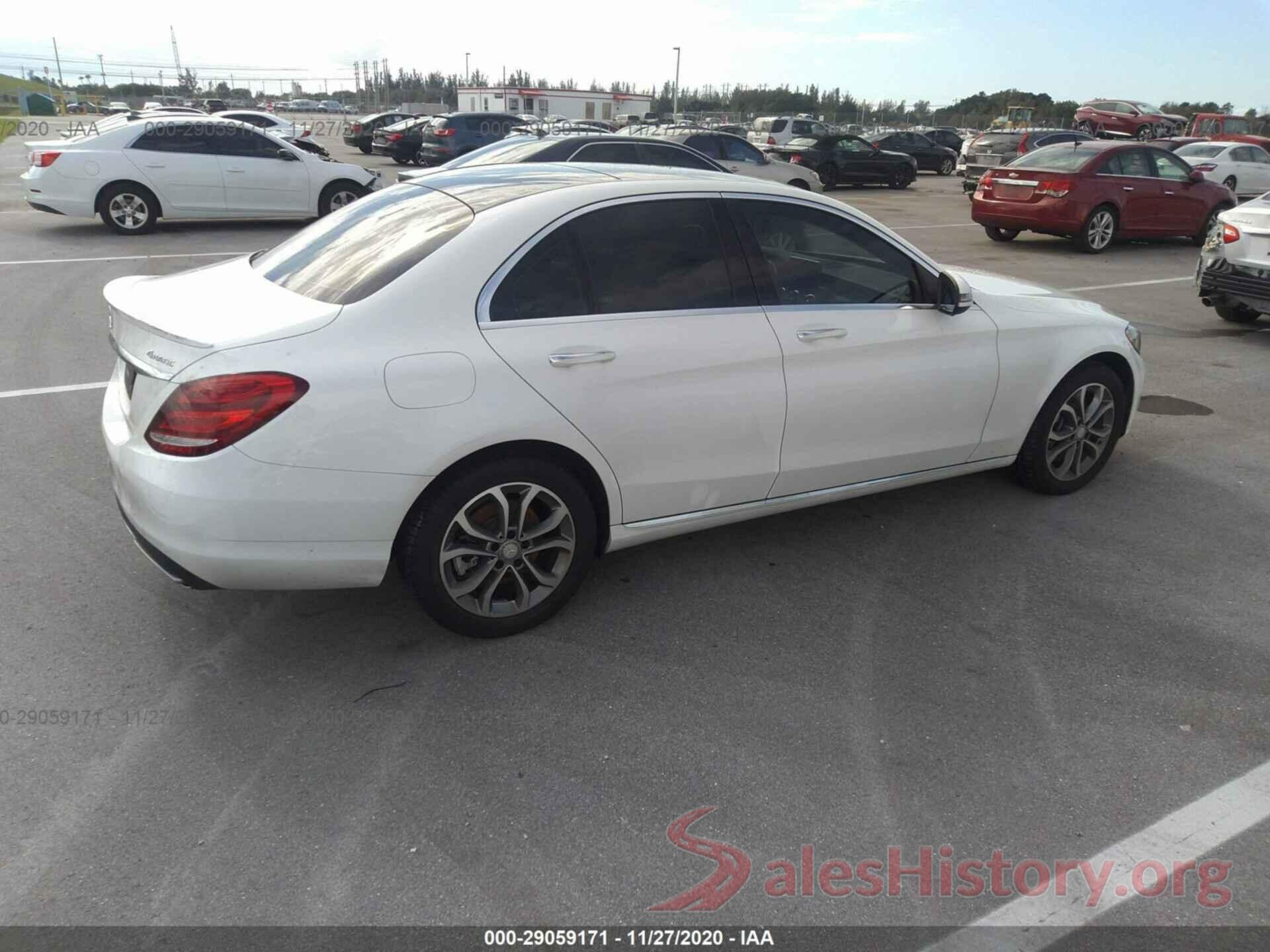 55SWF4KBXGU139254 2016 MERCEDES-BENZ C-CLASS