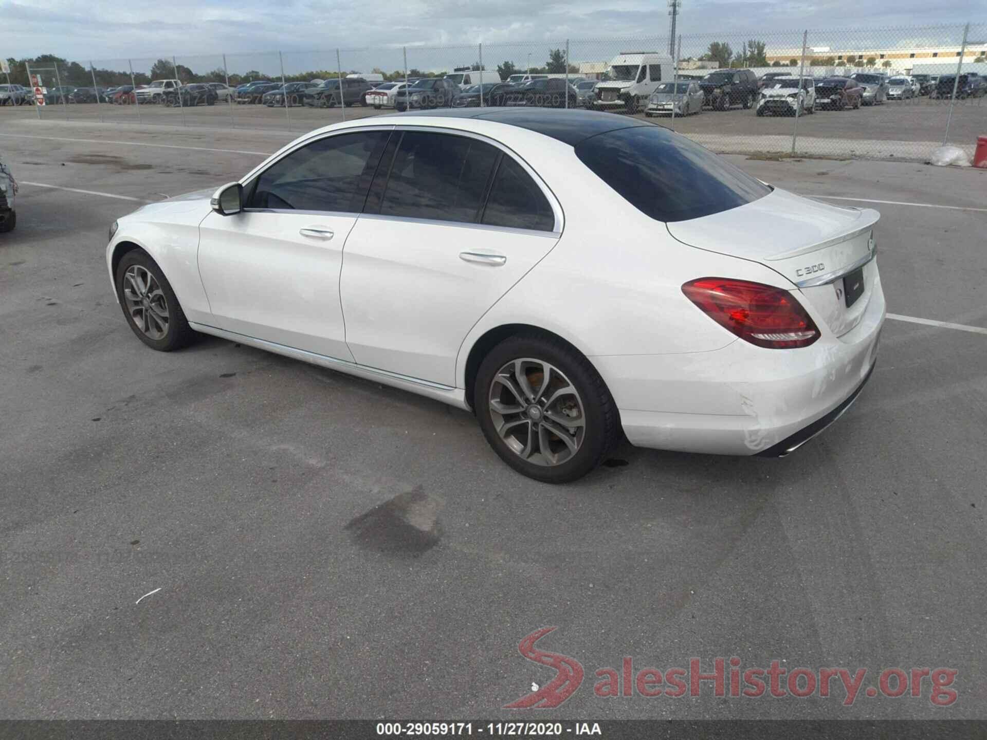 55SWF4KBXGU139254 2016 MERCEDES-BENZ C-CLASS