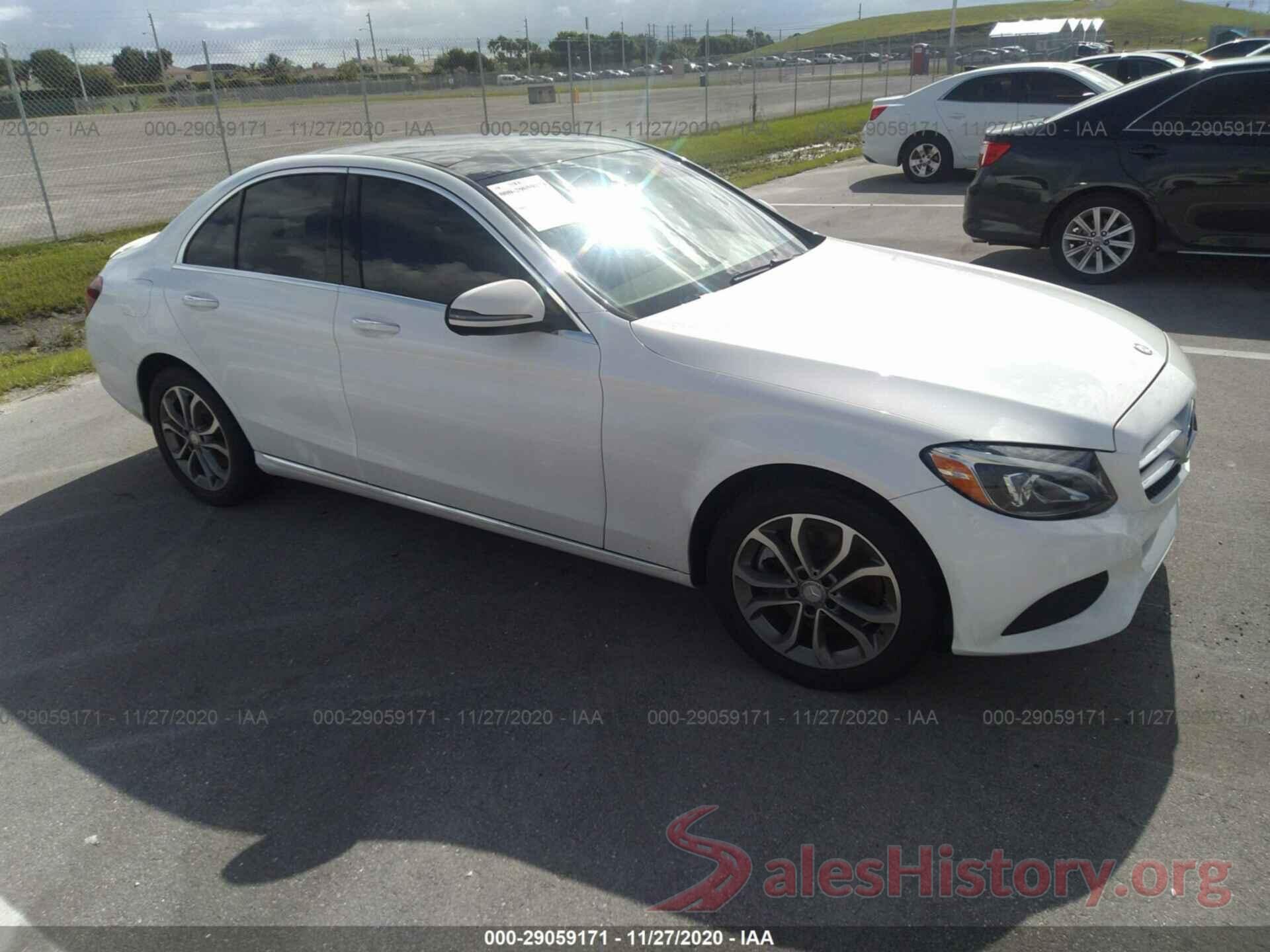 55SWF4KBXGU139254 2016 MERCEDES-BENZ C-CLASS