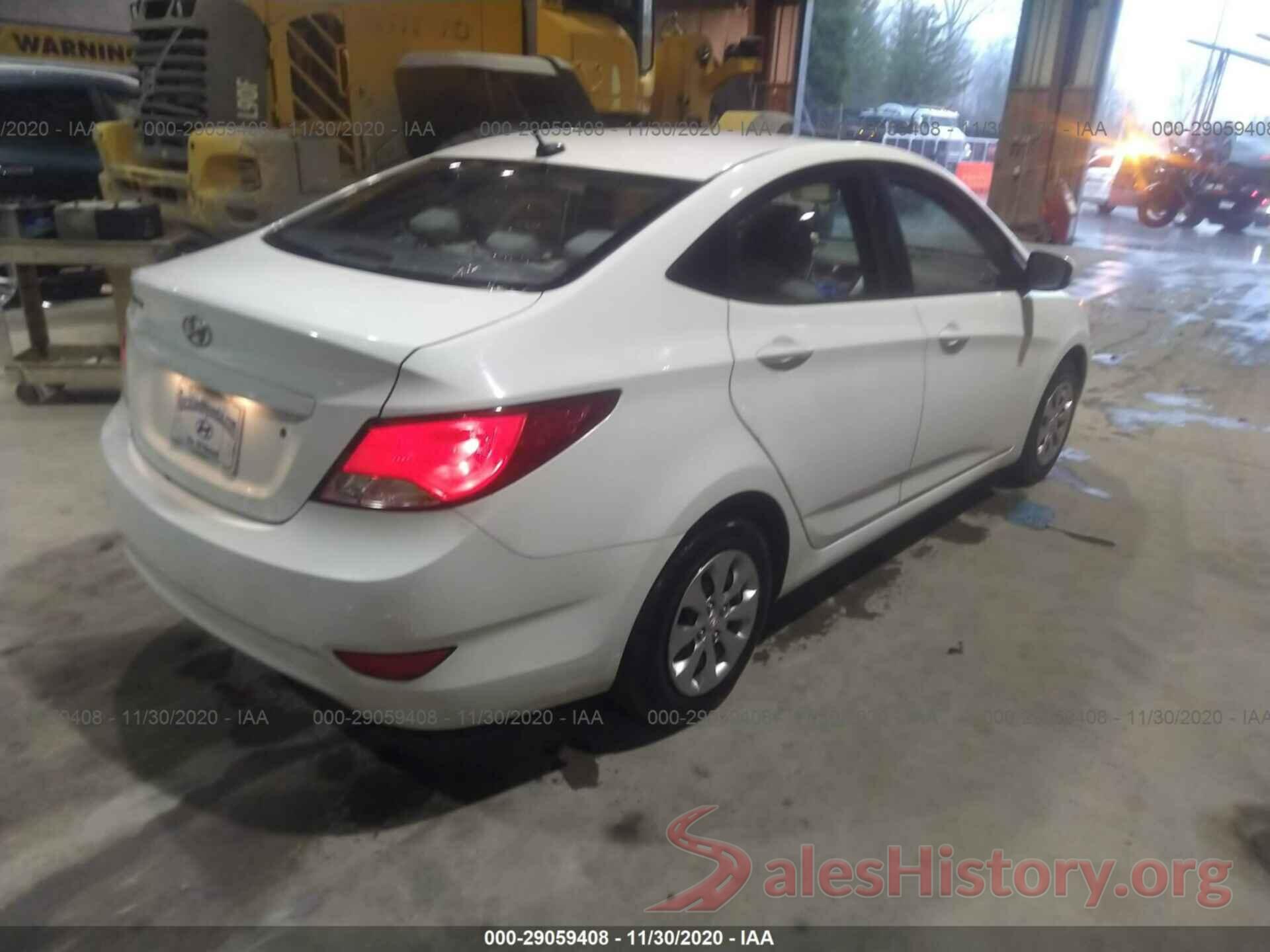 KMHCT4AE8GU138387 2016 HYUNDAI ACCENT