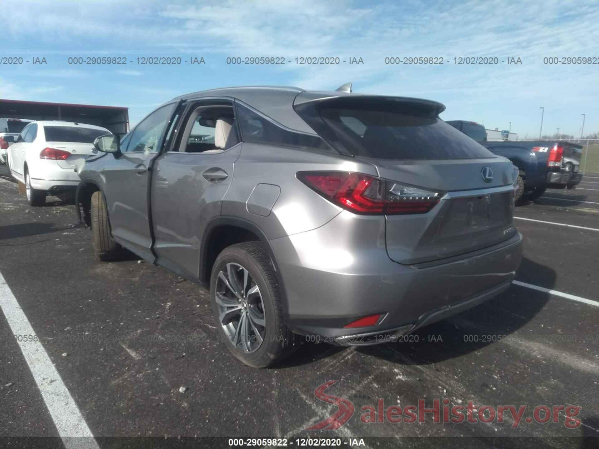 2T2HZMDA8LC244052 2020 LEXUS RX