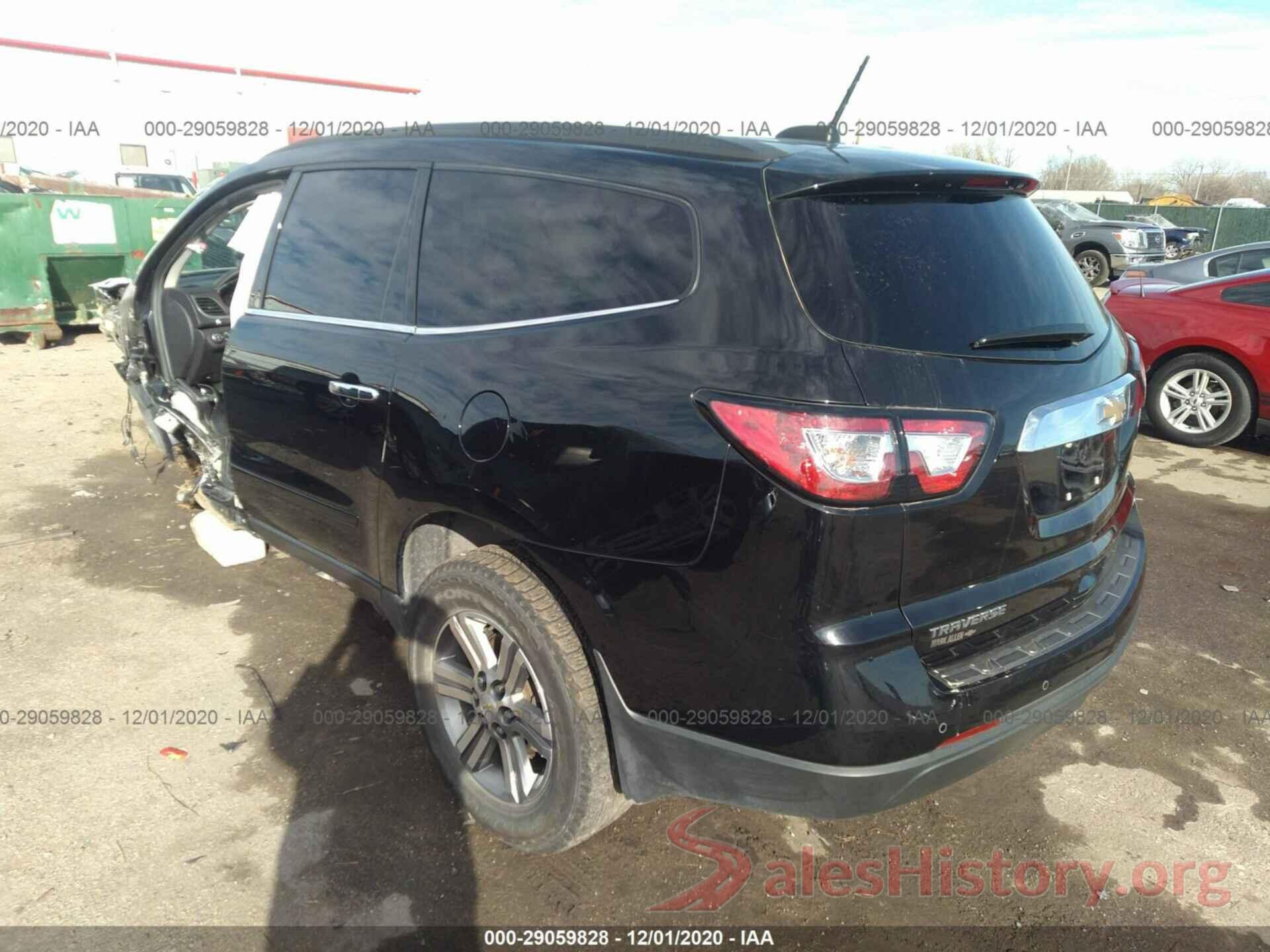 1GNKRGKD8HJ336550 2017 CHEVROLET TRAVERSE