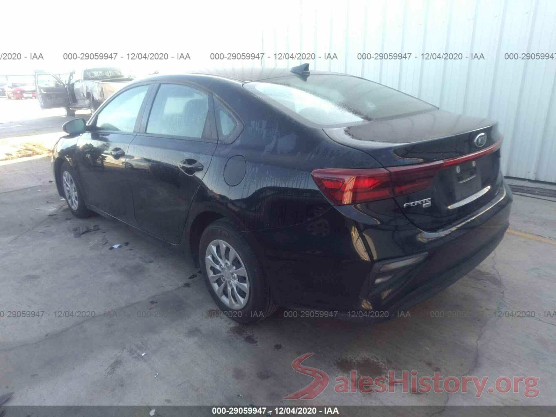 3KPF24AD4LE145485 2020 KIA FORTE