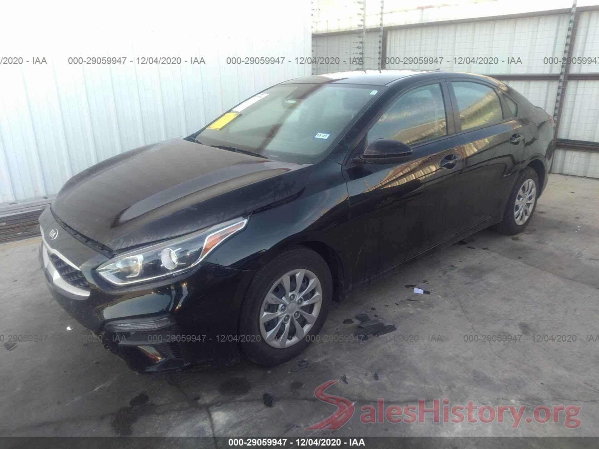 3KPF24AD4LE145485 2020 KIA FORTE