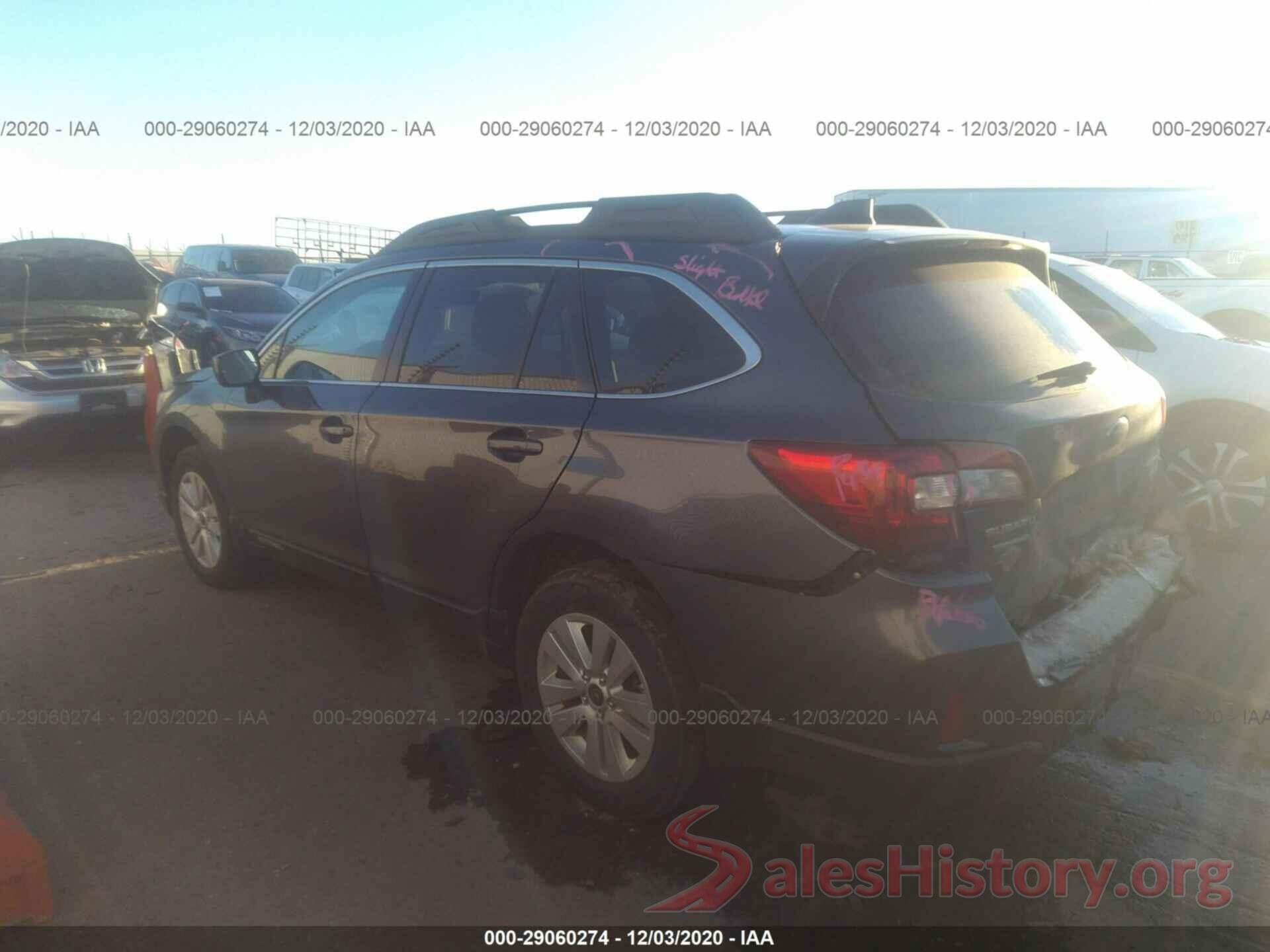 4S4BSACC2H3364277 2017 SUBARU OUTBACK