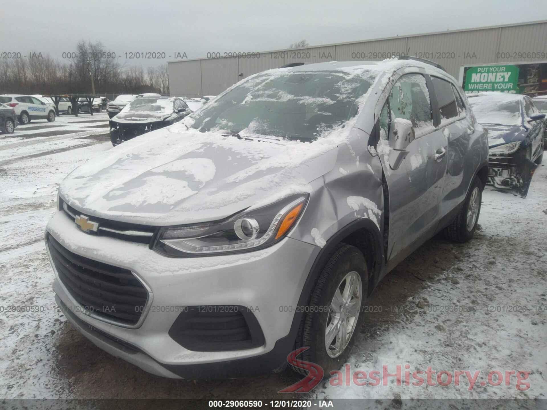 KL7CJPSBXKB838235 2019 CHEVROLET TRAX