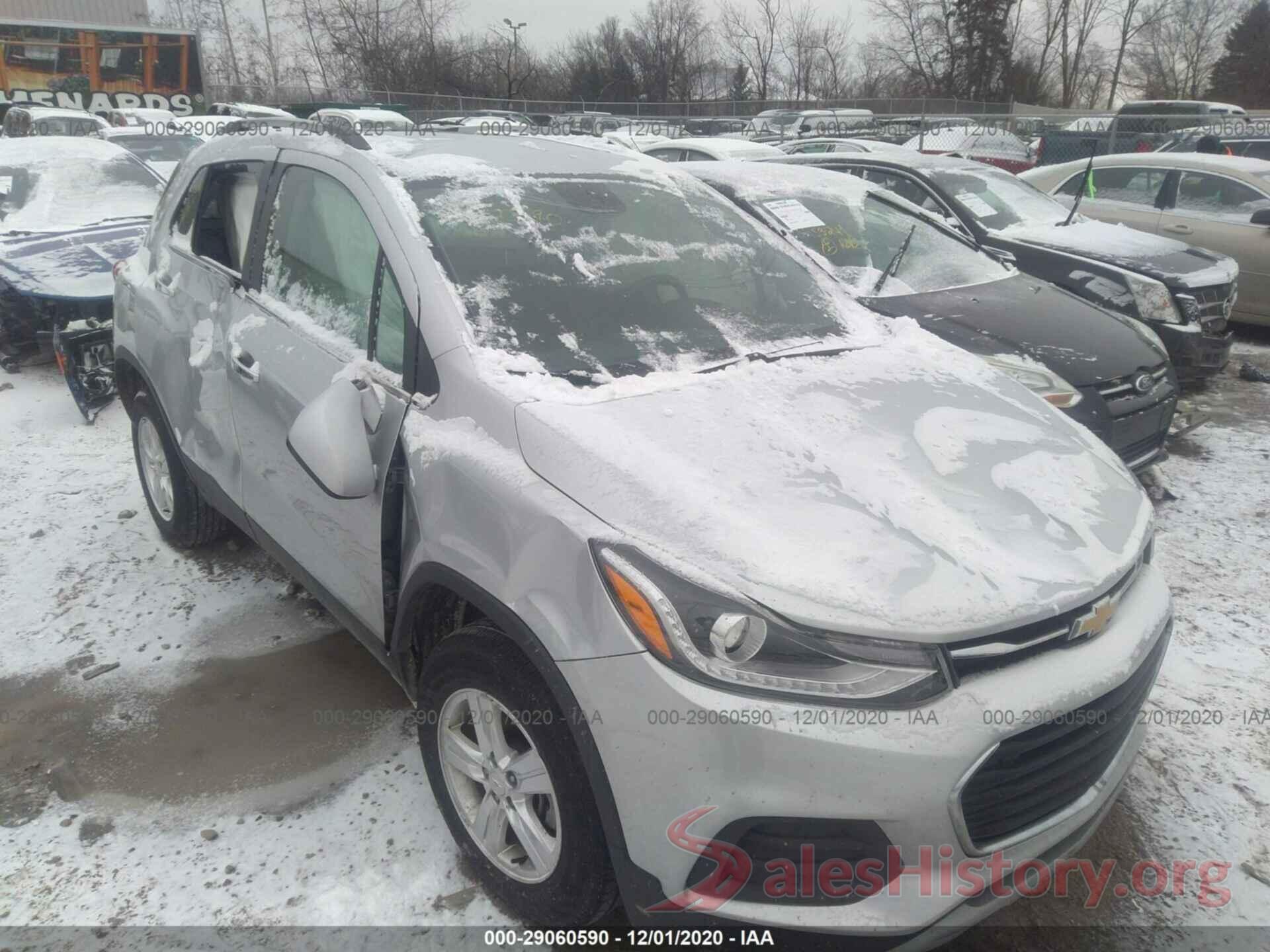 KL7CJPSBXKB838235 2019 CHEVROLET TRAX