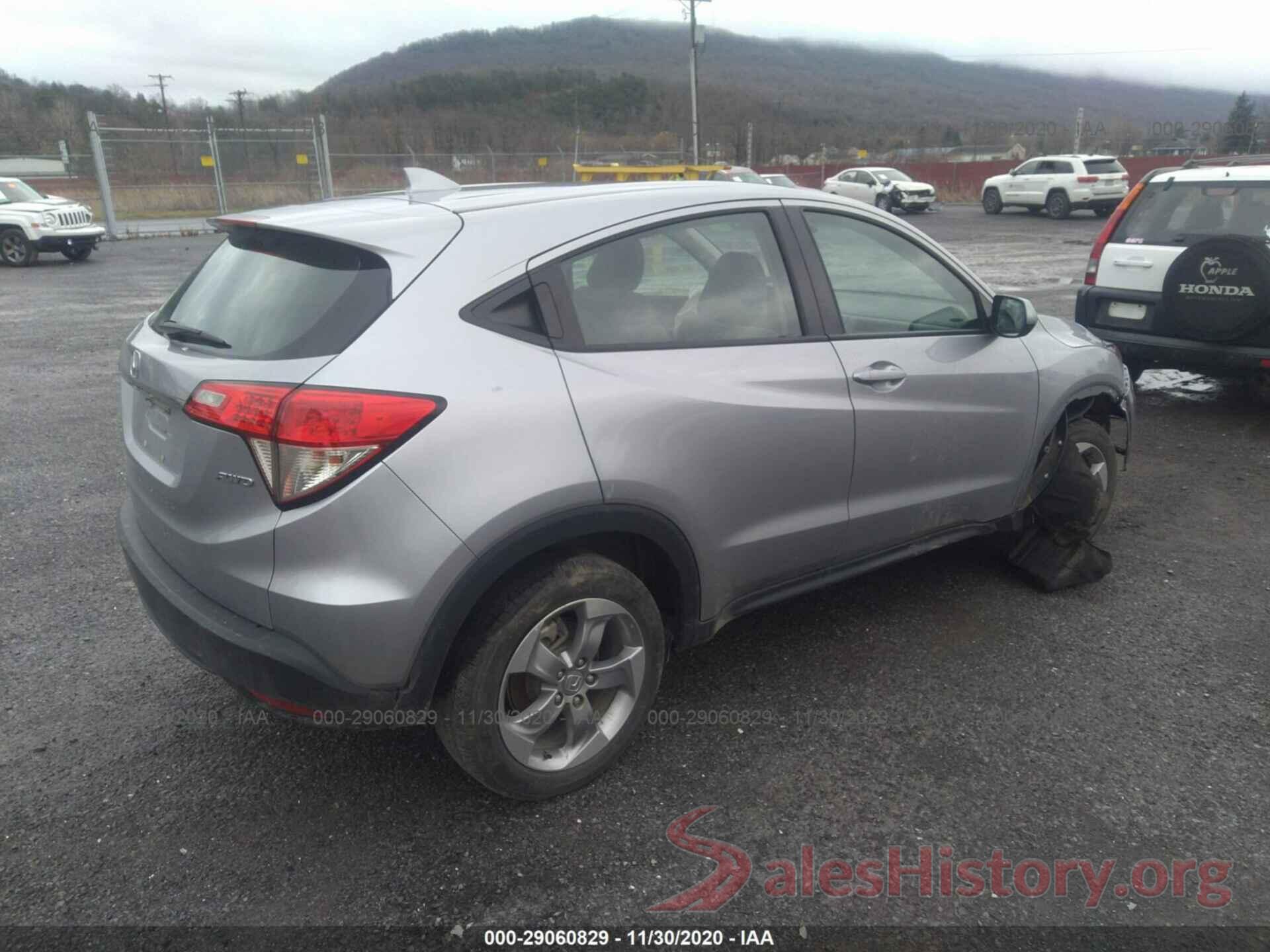 3CZRU6H31KG729212 2019 HONDA HR-V