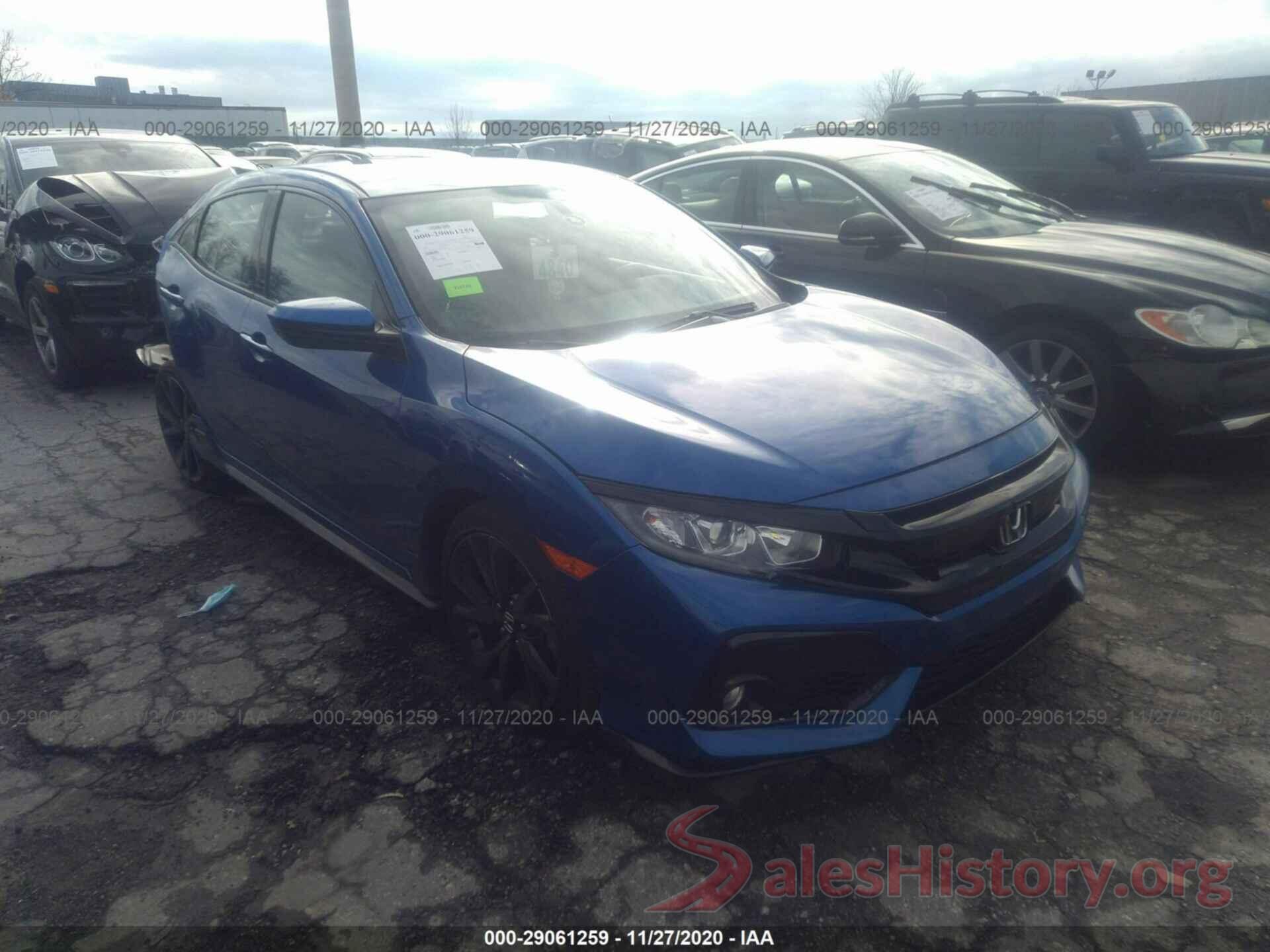 SHHFK7H44HU430288 2017 HONDA CIVIC HATCHBACK