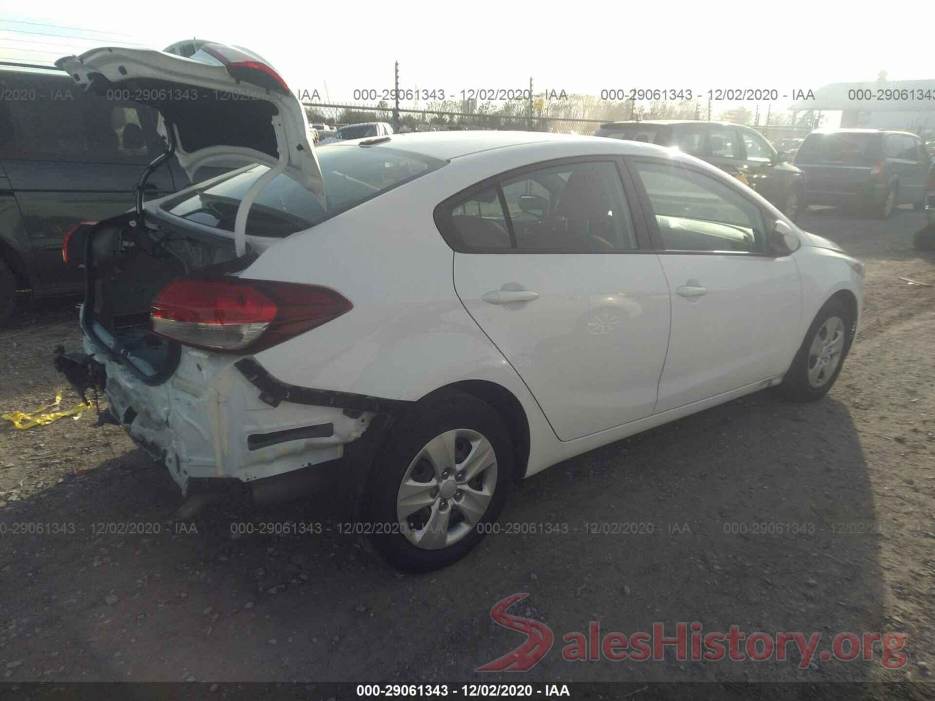 3KPFK4A7XJE178918 2018 KIA FORTE