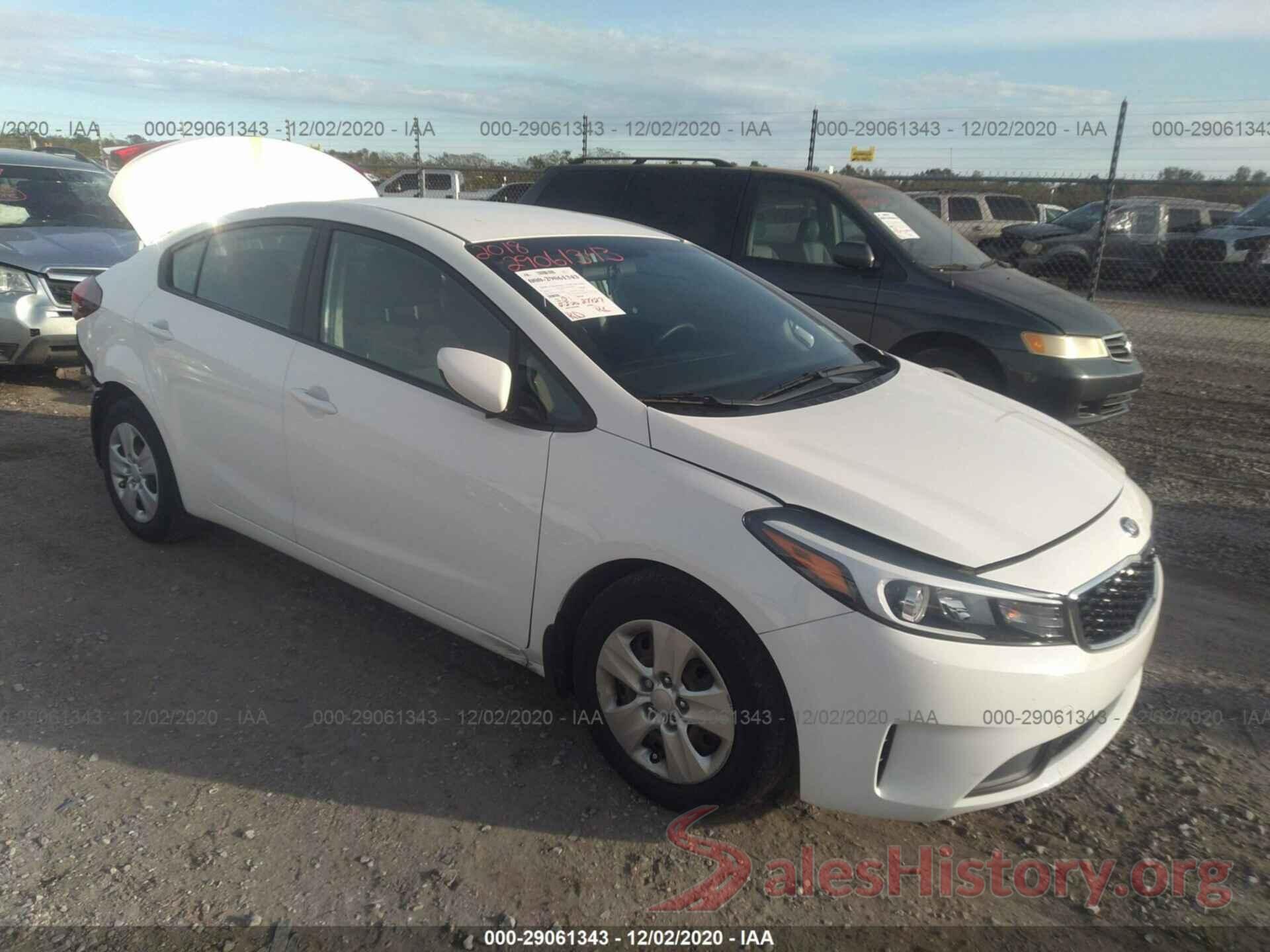 3KPFK4A7XJE178918 2018 KIA FORTE