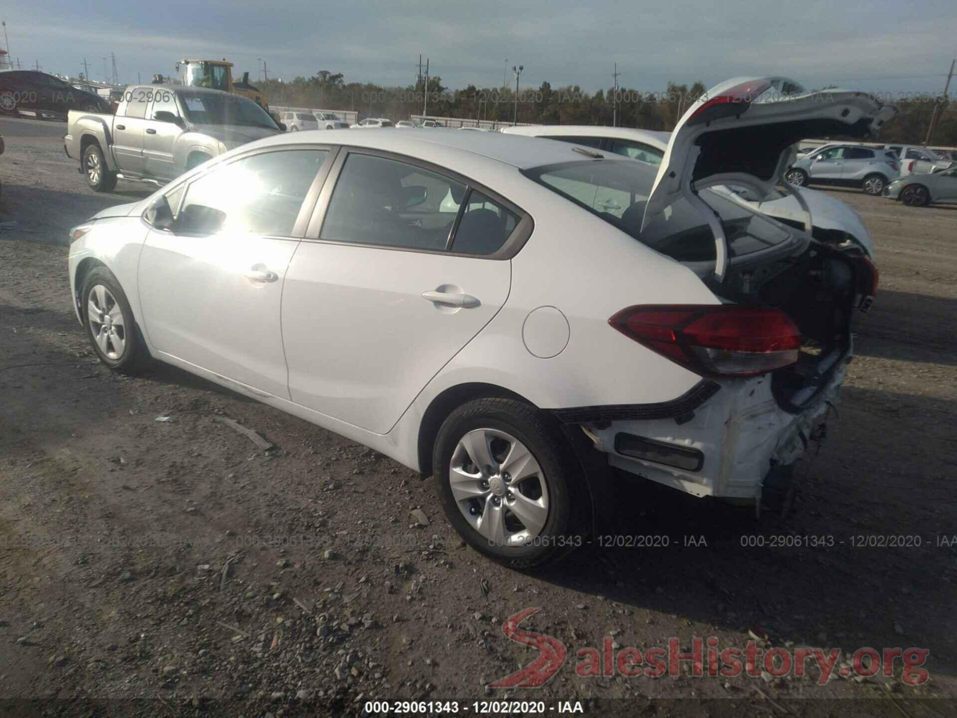 3KPFK4A7XJE178918 2018 KIA FORTE