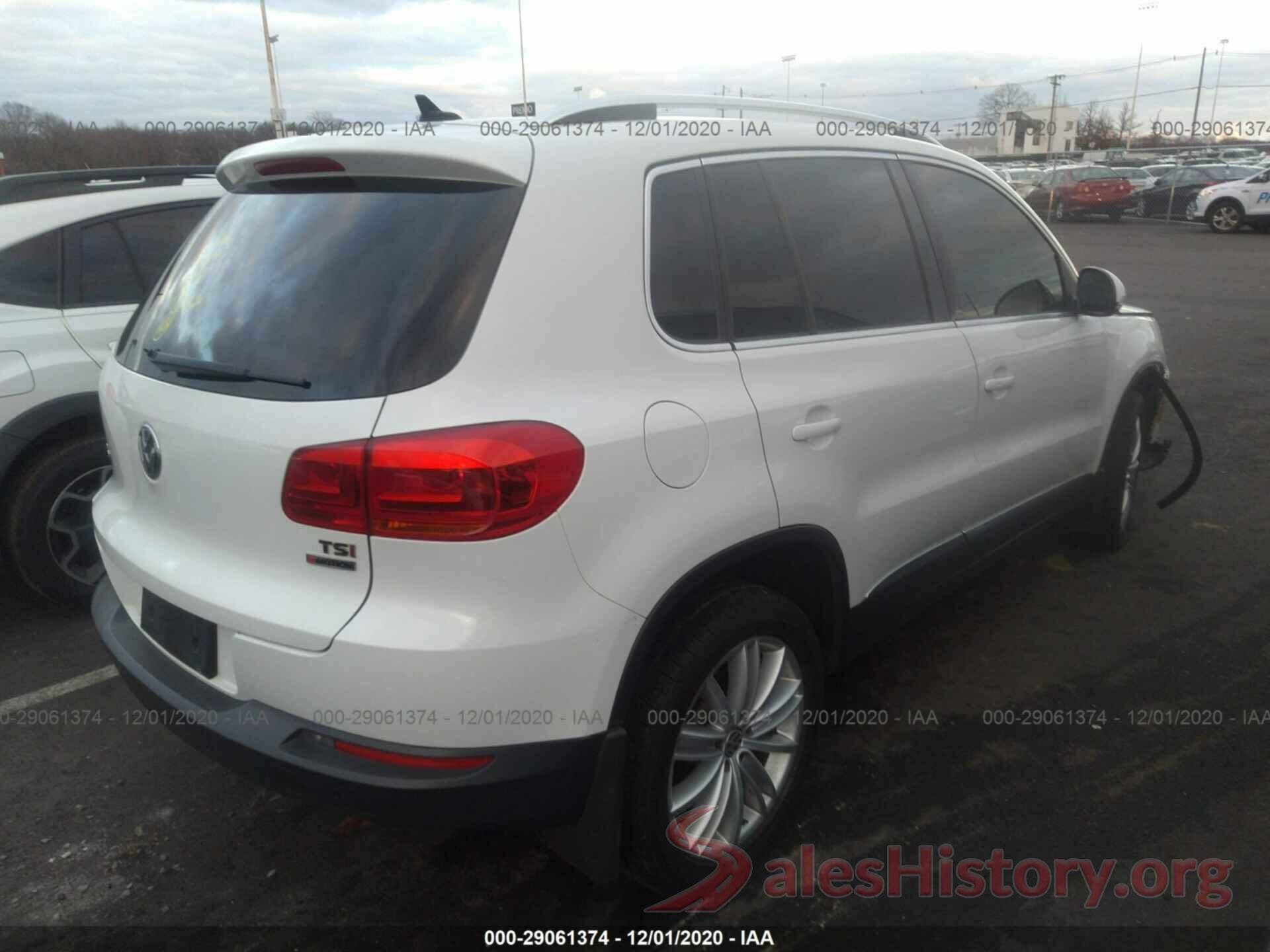 WVGBV7AXXGW571187 2016 VOLKSWAGEN TIGUAN