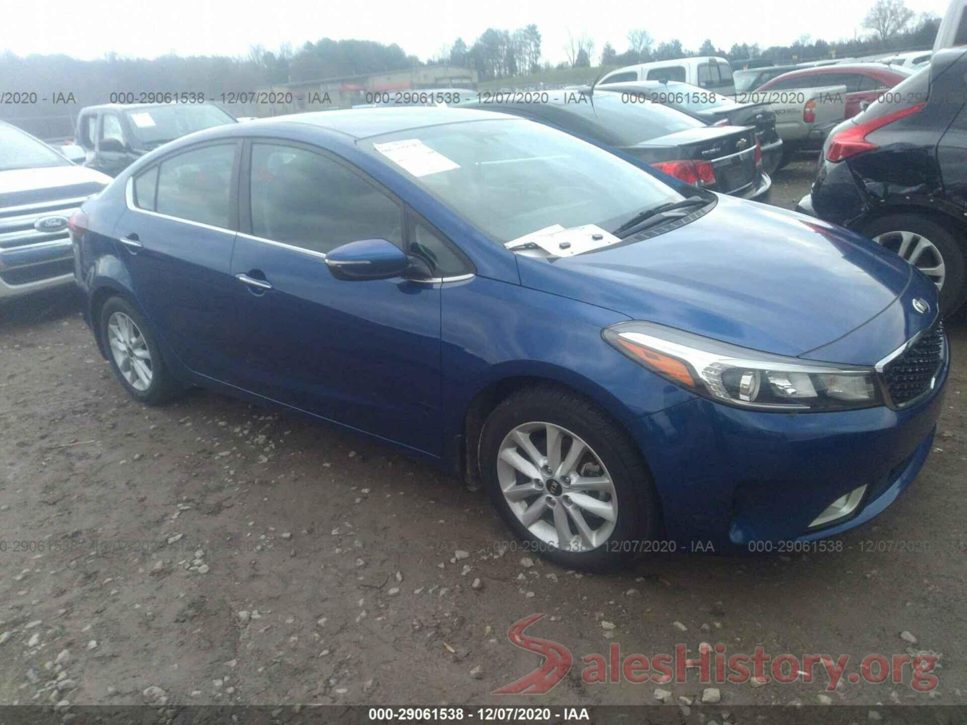 3KPFL4A71HE099614 2017 KIA FORTE