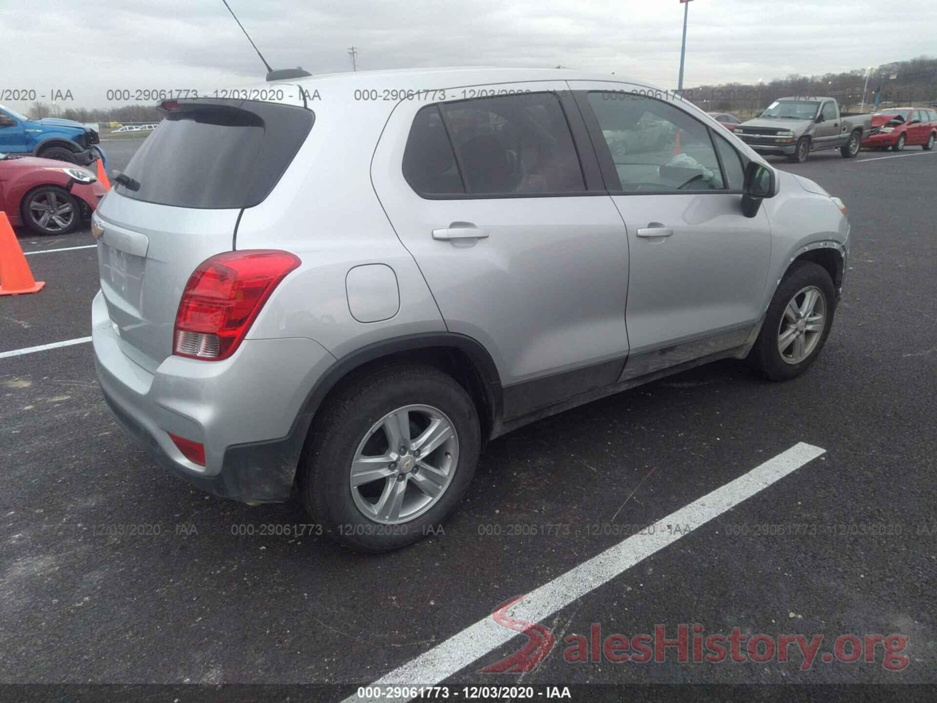 3GNCJKSB5LL210970 2020 CHEVROLET TRAX